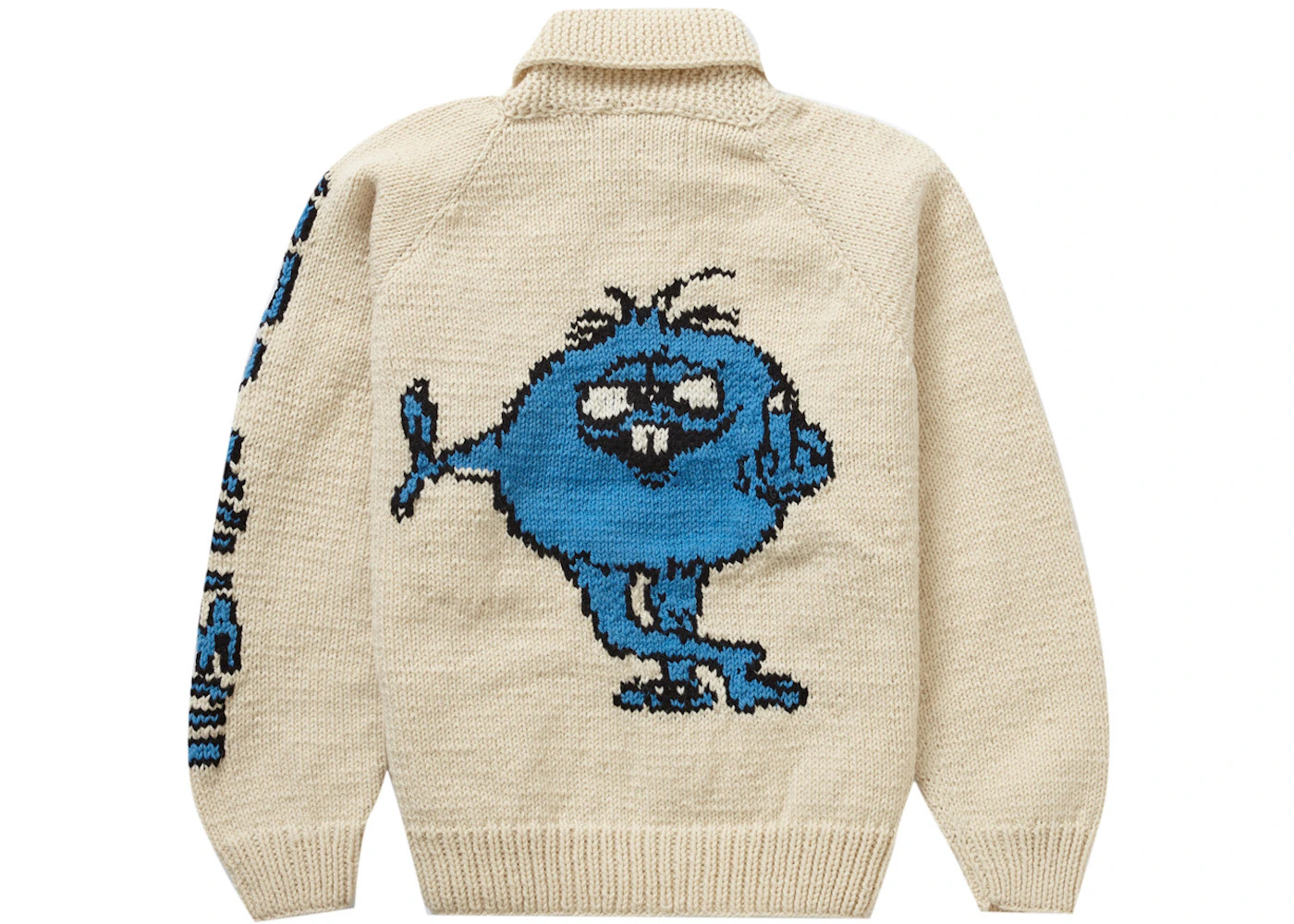 Supreme Camacho Cowichan Sweater Natural - 2