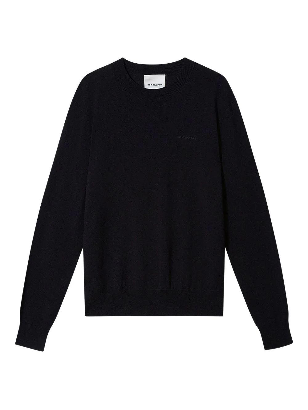 Basile ribbed embroidered-logo sweater - 1