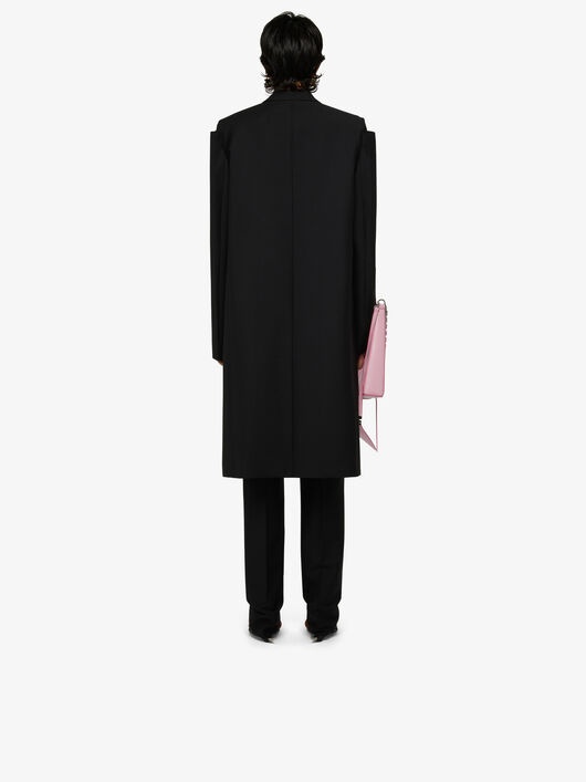 OVERSIZED COAT IN WOOL AND MOHAIR - 3