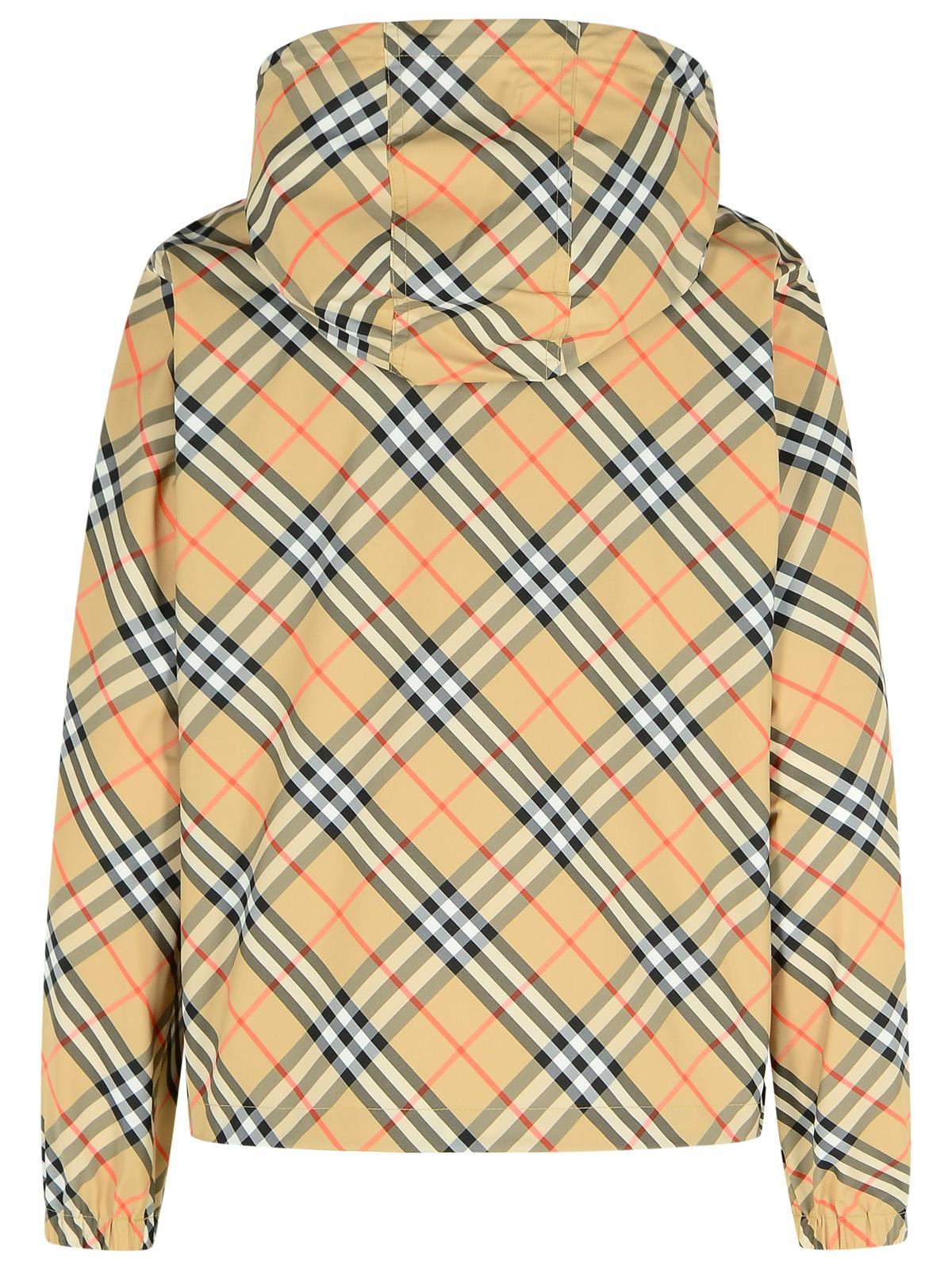 Burberry 'Salcombe' Hooded Jacket In Polyester Sabbia Women - 3