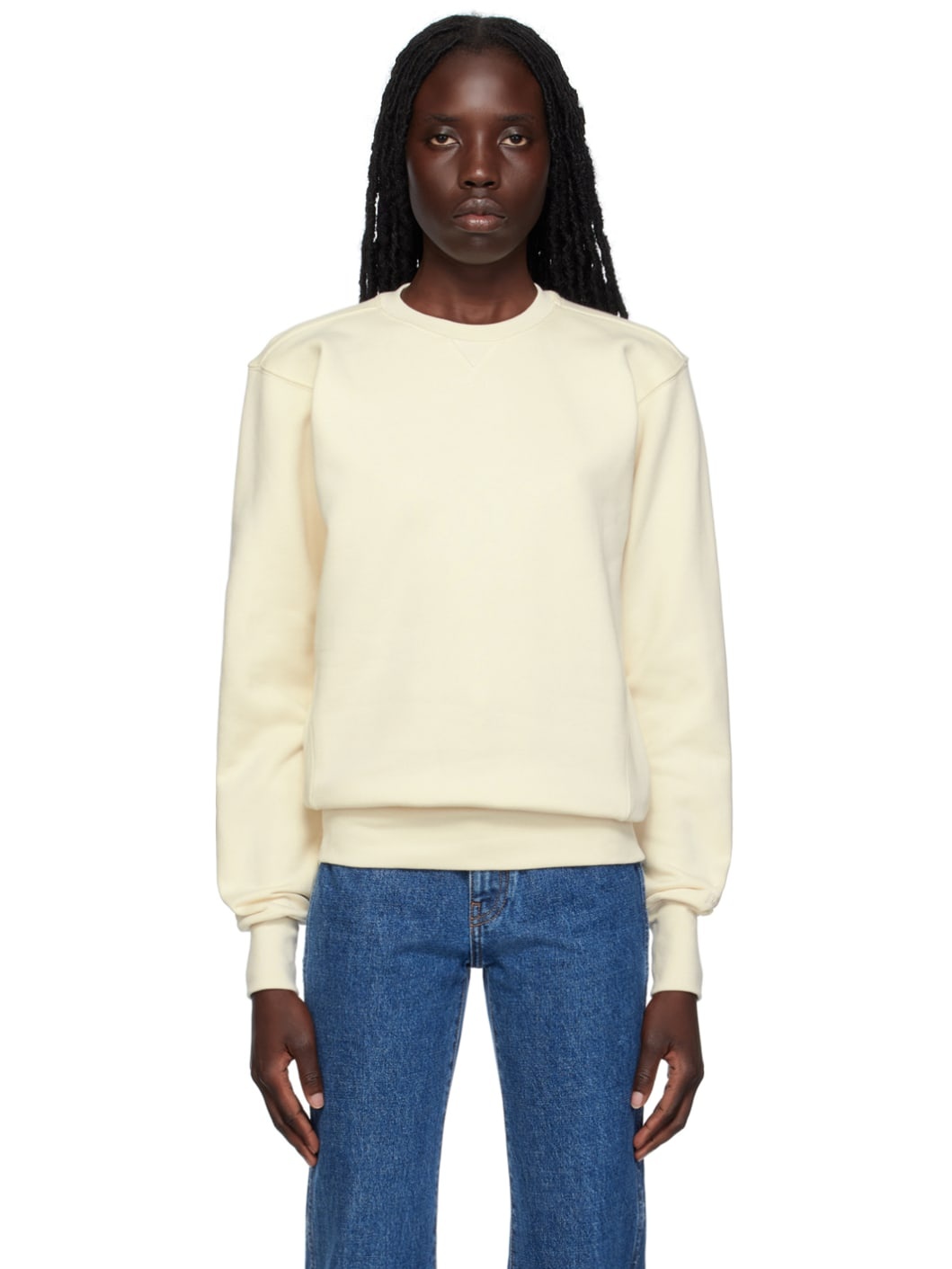 Off-White Crewneck Sweatshirt - 1