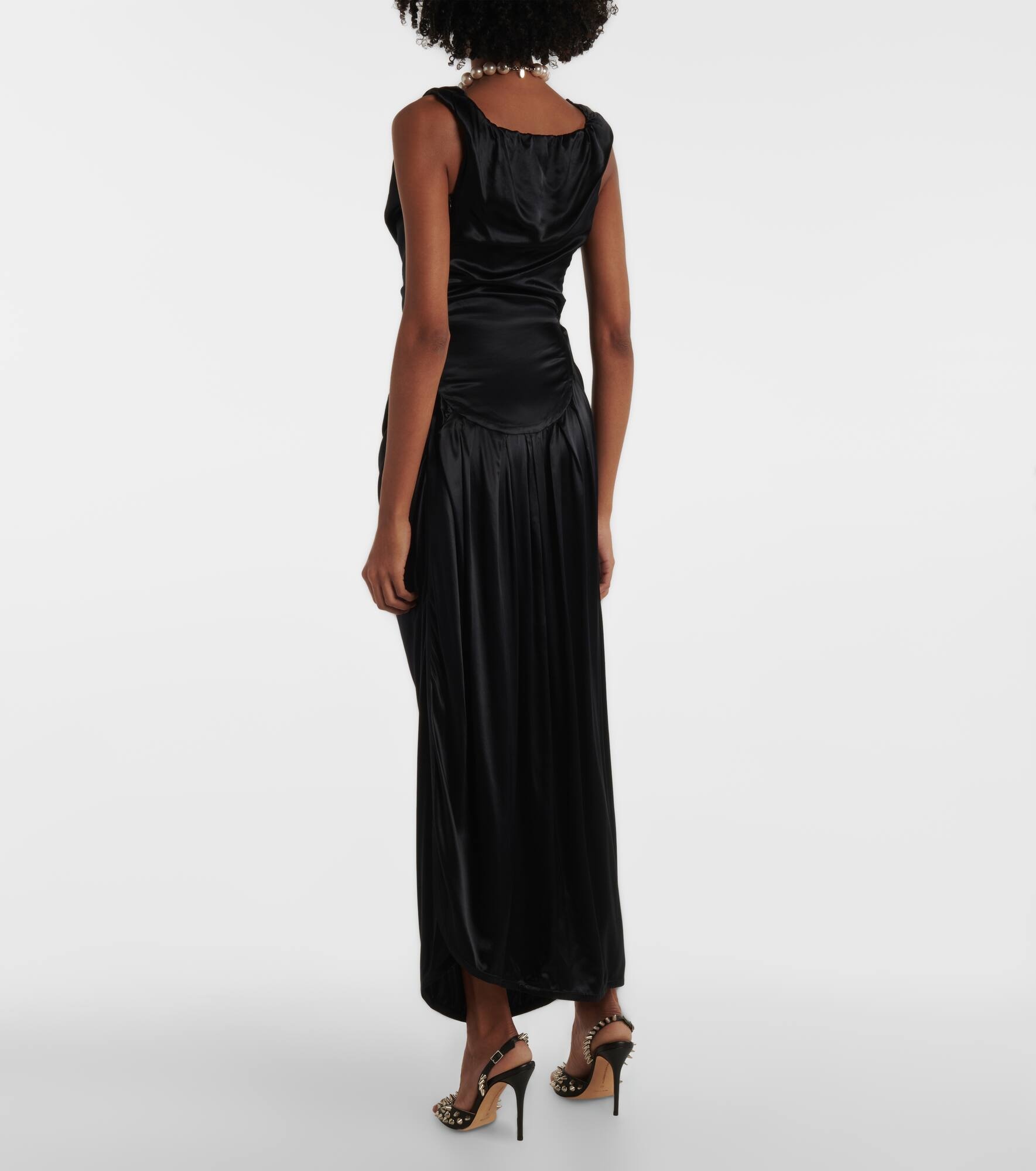 Ginny satin pencil dress - 3
