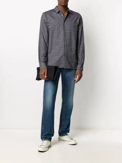 Stephan Schneider striped flannel shirt outlook