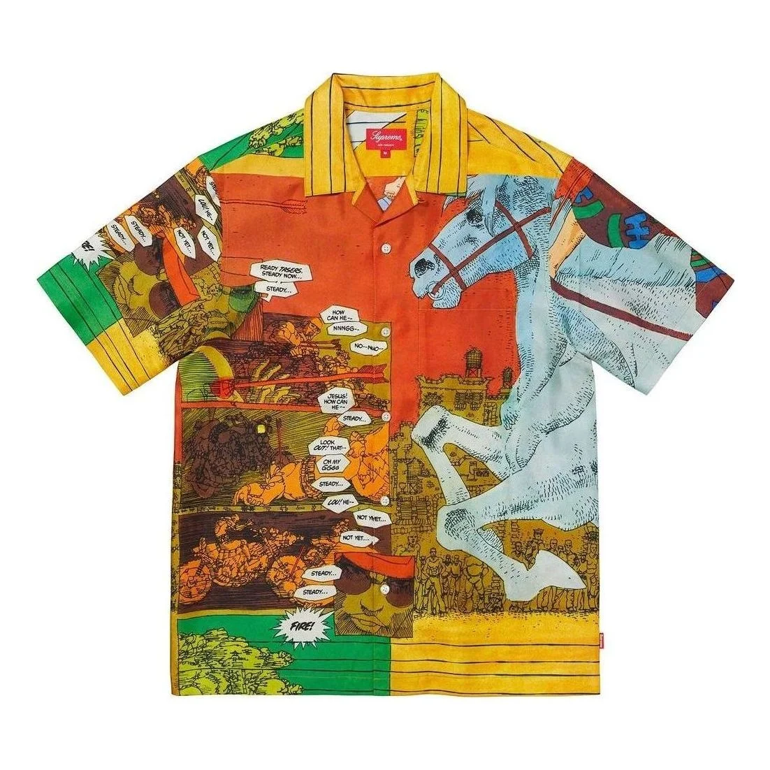 Supreme Ronin Silk S/S Shirt 'Multi-Color' SUP-SS23-023 - 1