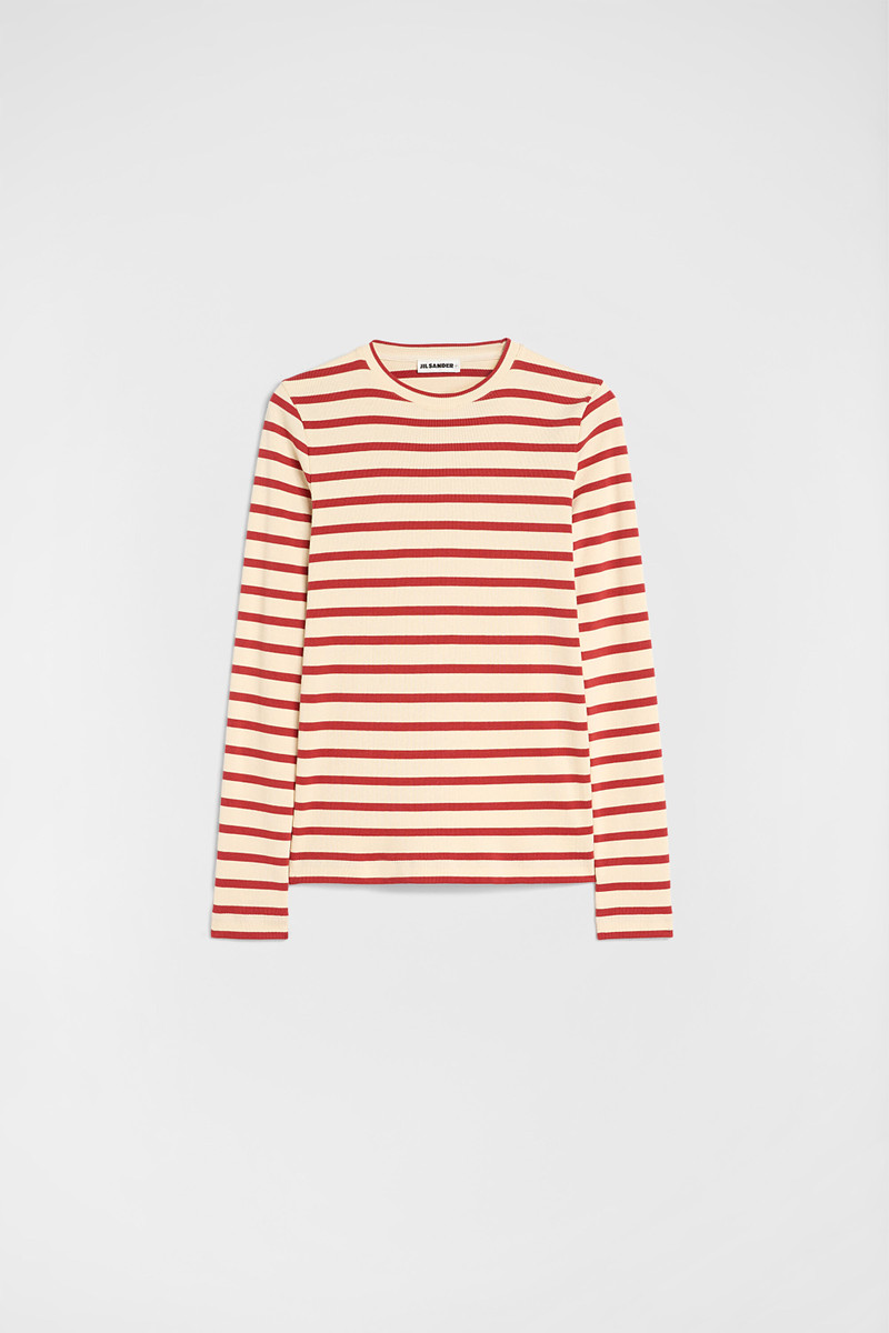 Cotton Crew-Neck T-Shirt 1