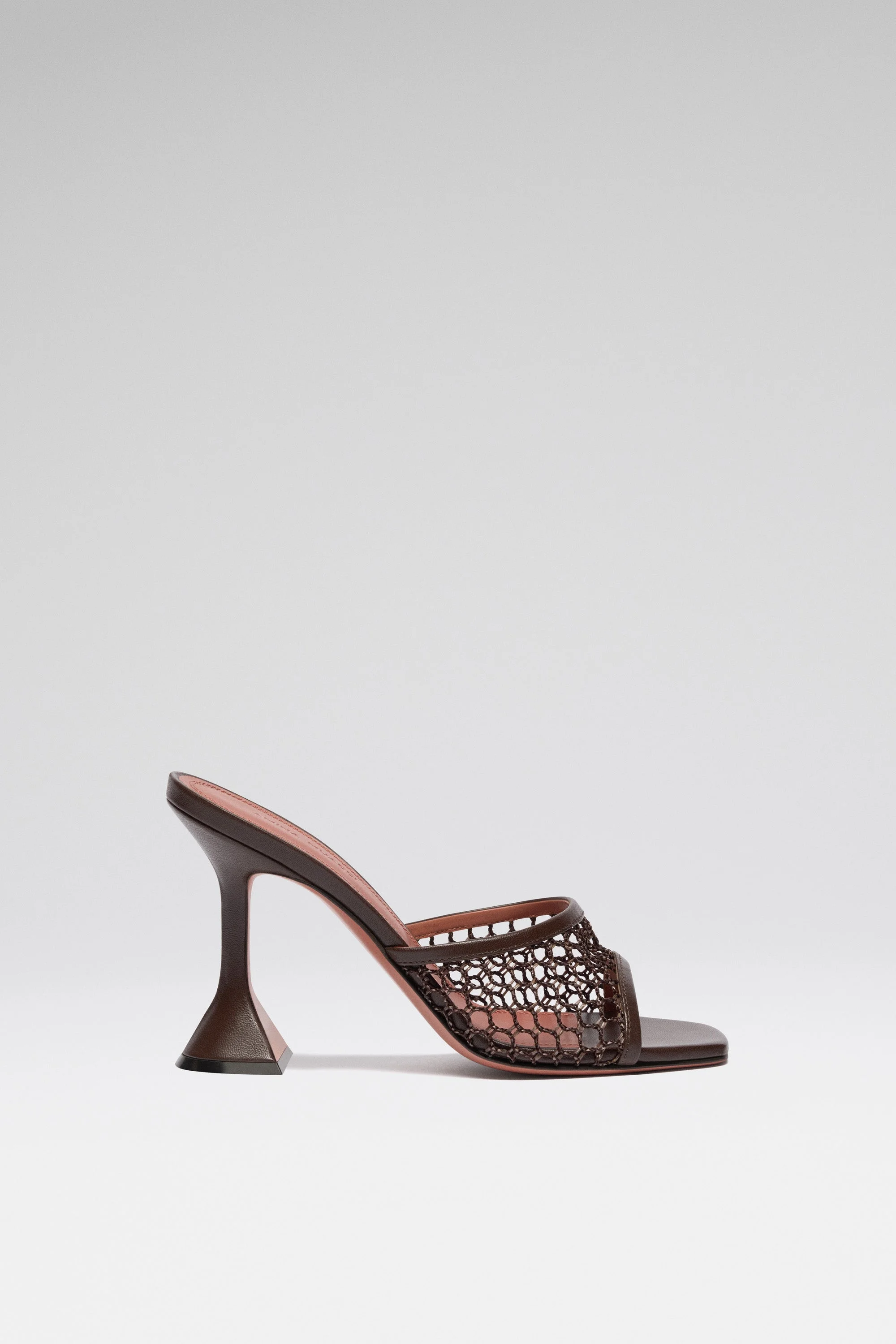 LUPITA NET SLIPPER 95 MOCHA RAFFIA - 1