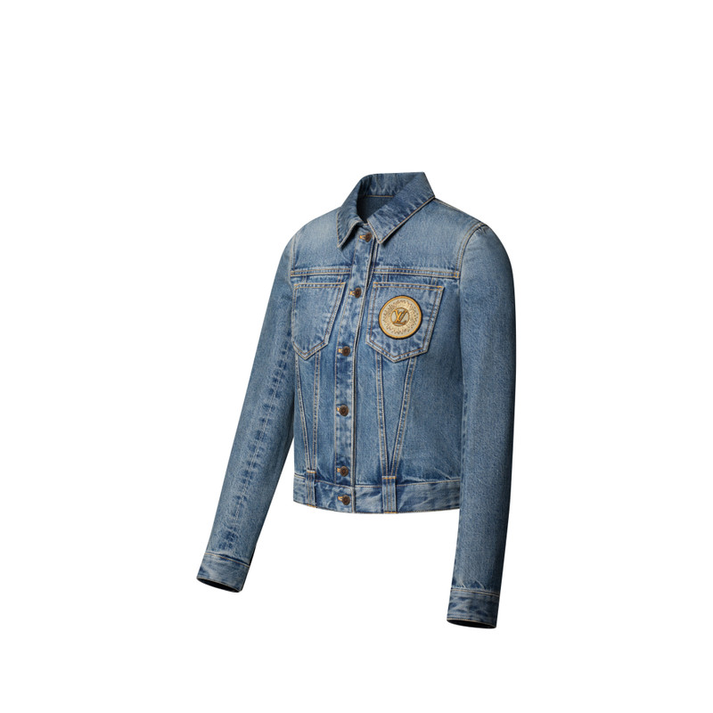 LV Patch Denim Jacket 2
