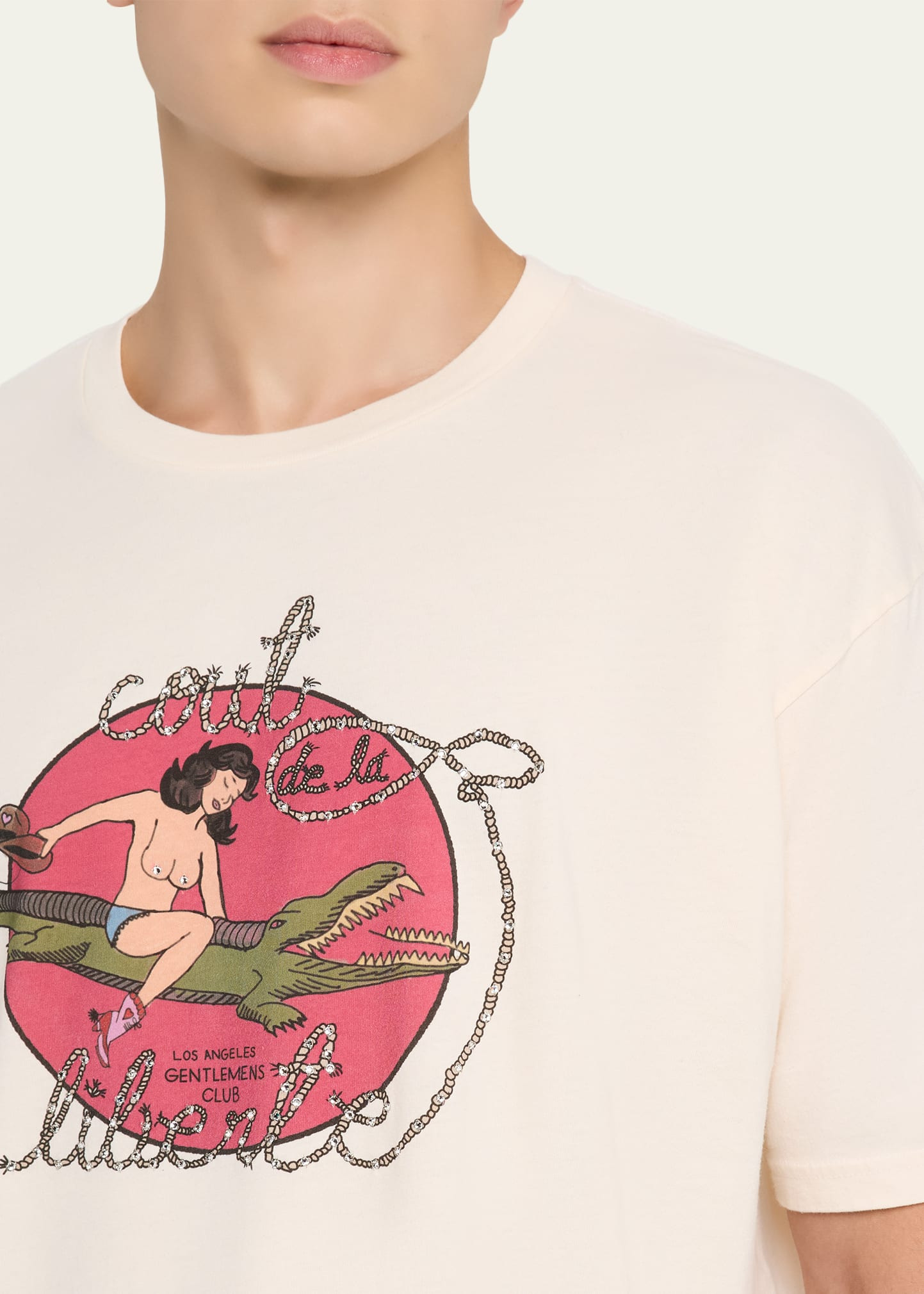 Men's La Gentleman's Club Graphic T-Shirt - 5