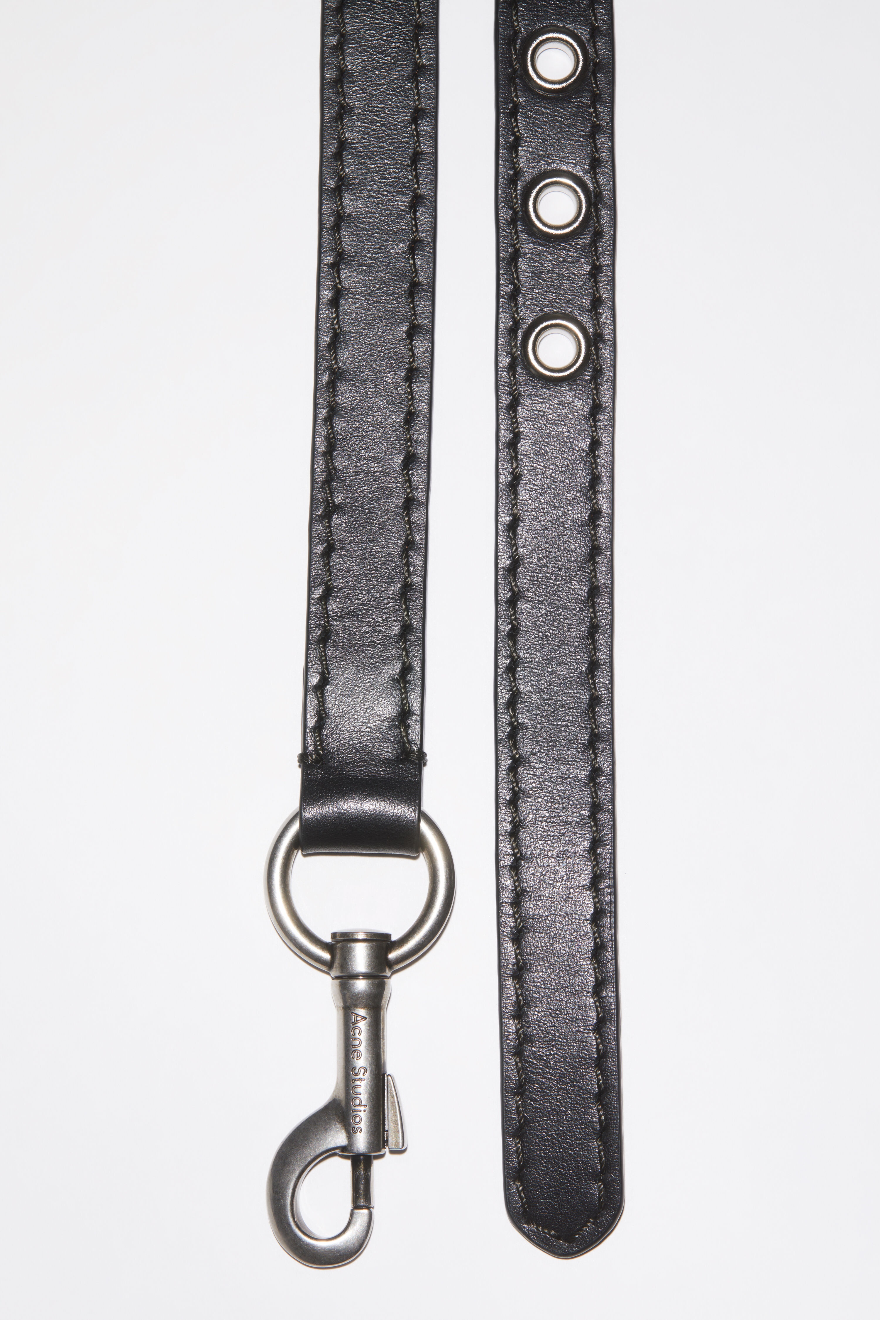 Leather belt clip - Black - 4