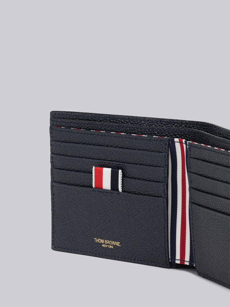 Thom Browne Tartan Pebble Grain Leather Billfold outlook