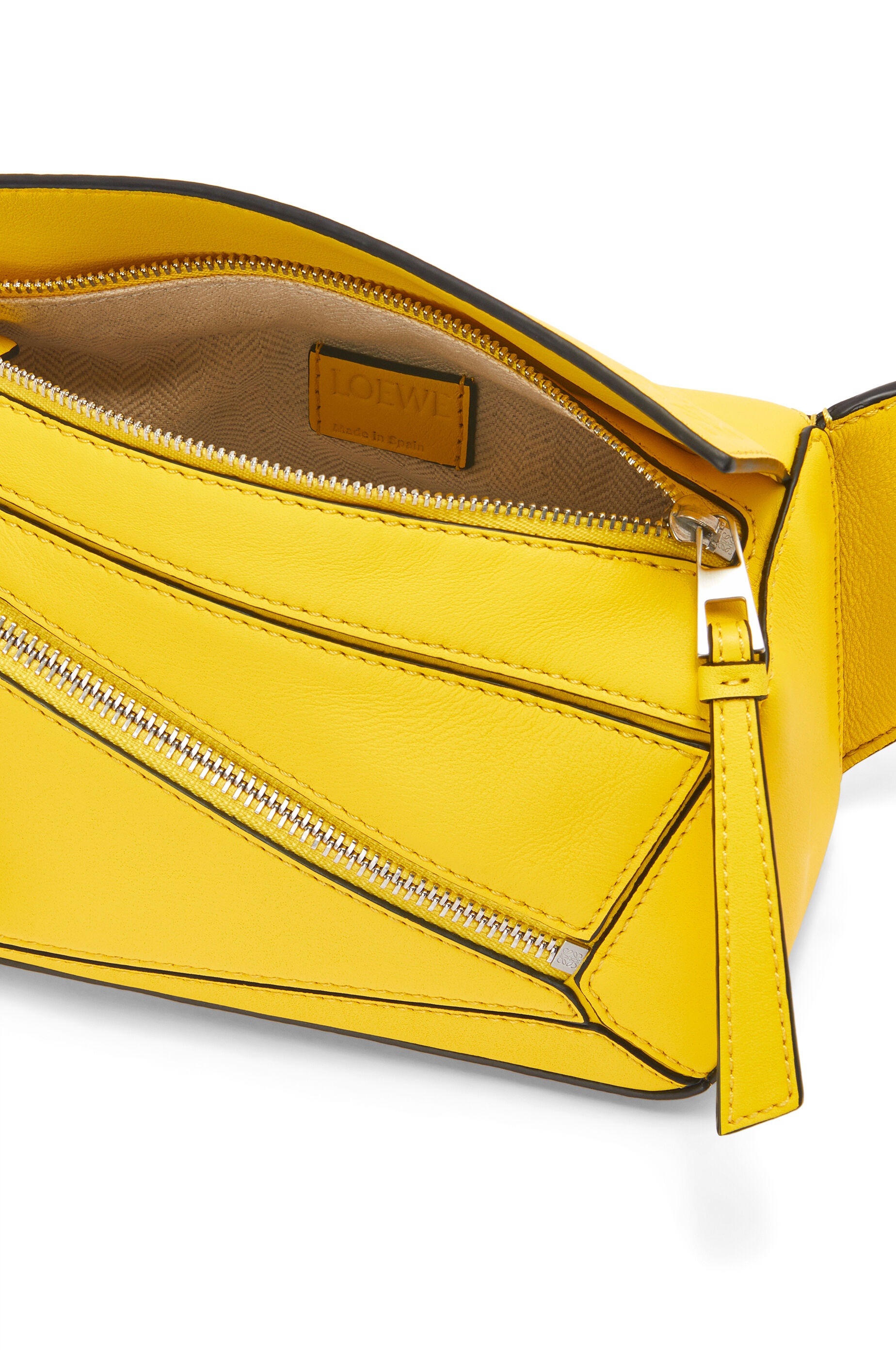 Mini Puzzle bumbag in classic calfskin - 6