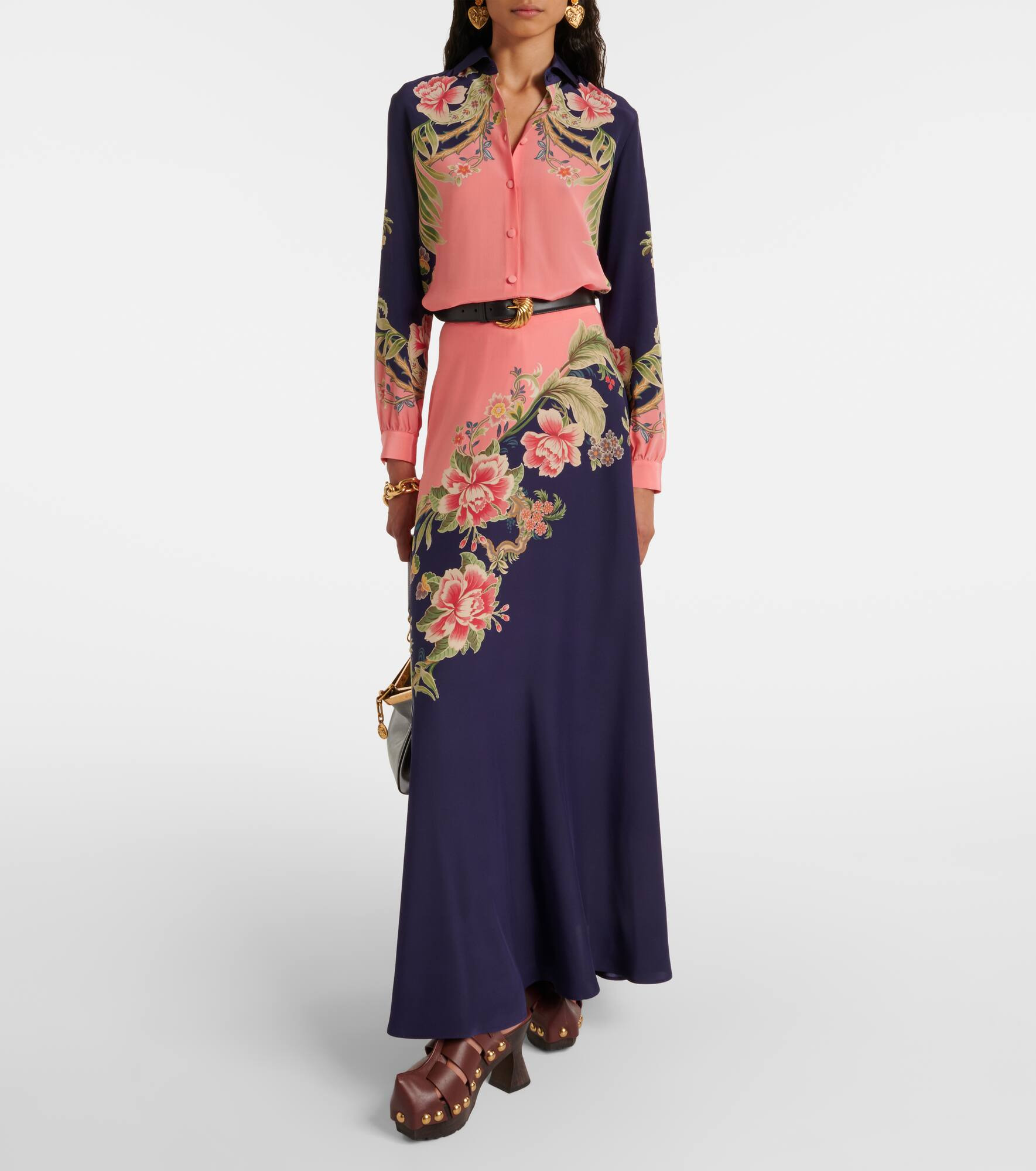 Printed silk shirt - 2