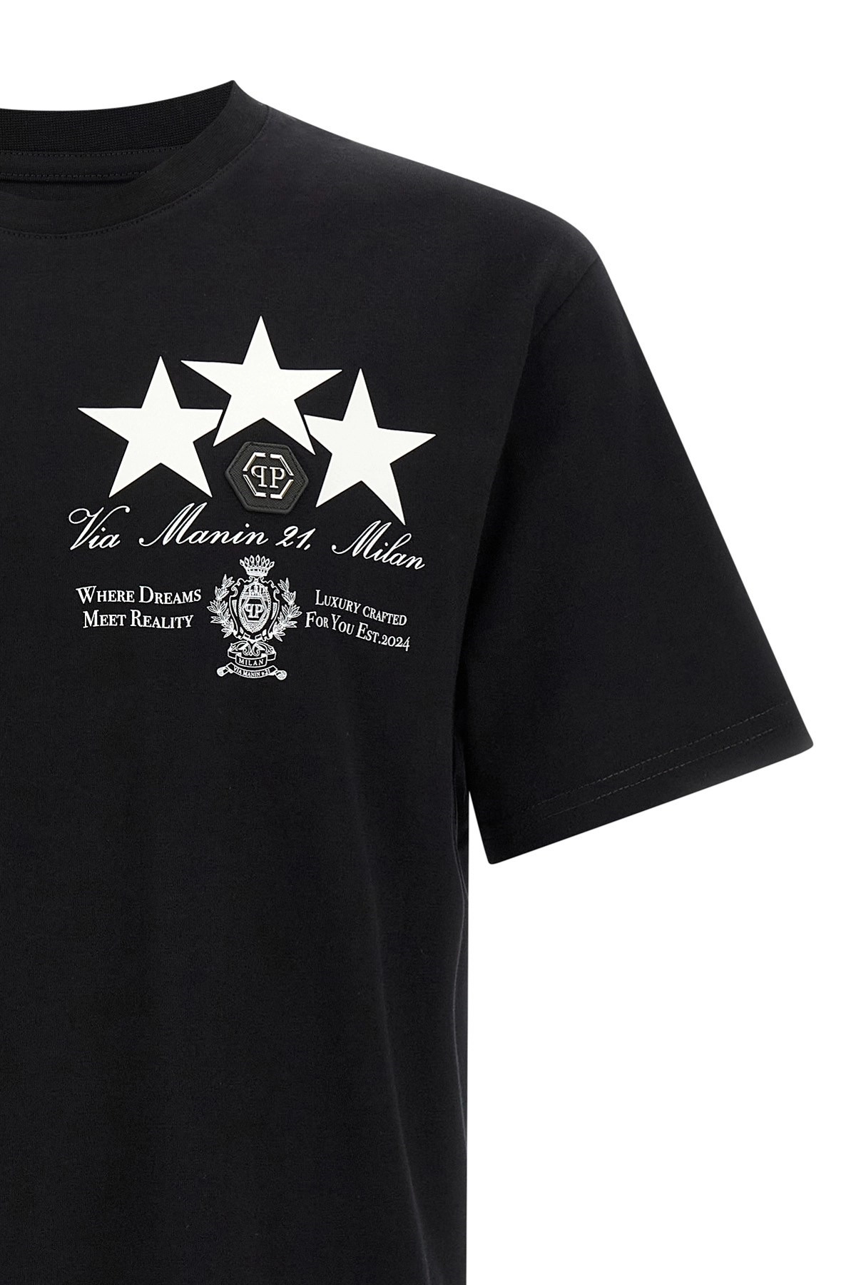 Print and patch t-shirt - 4