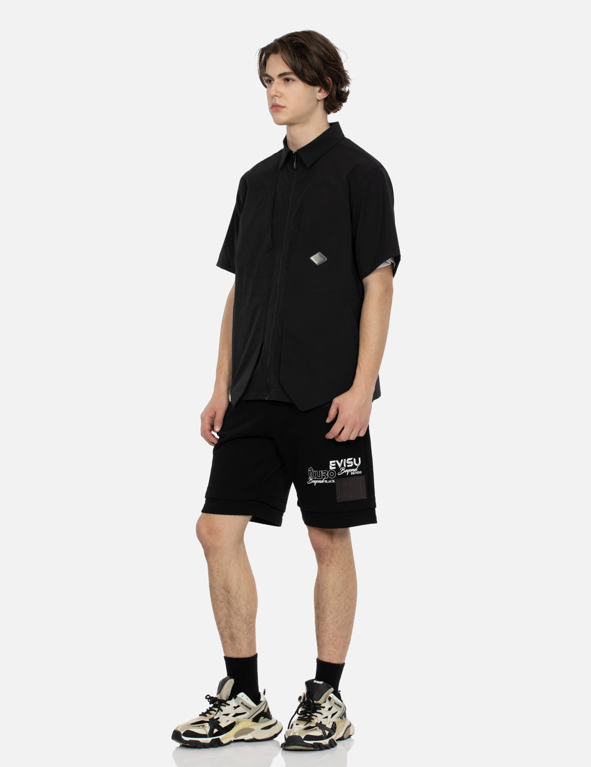 2-in-1 Regular Fit Short-Sleeves Shirt - 3