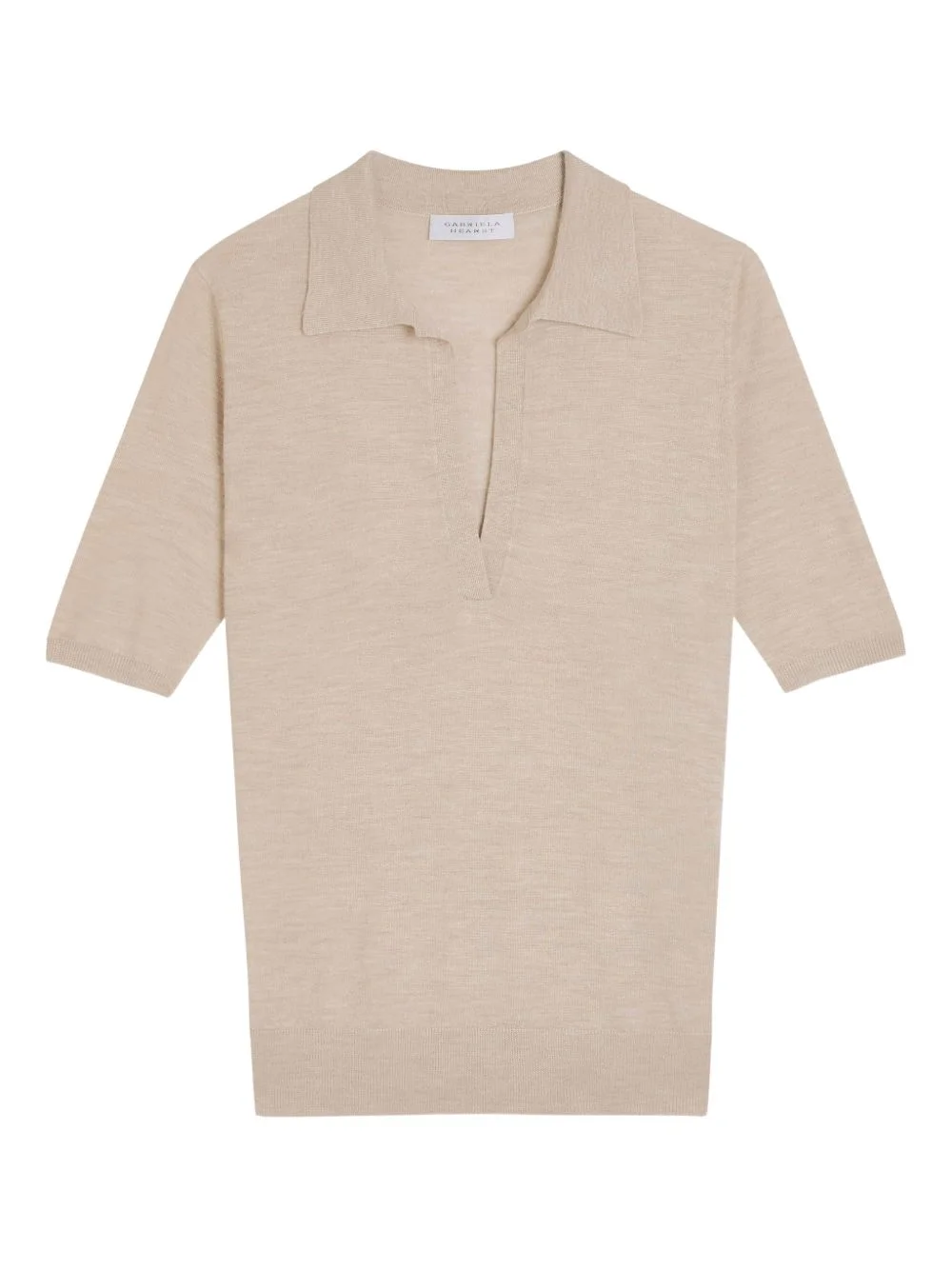 Frank short-sleeve polo top - 1