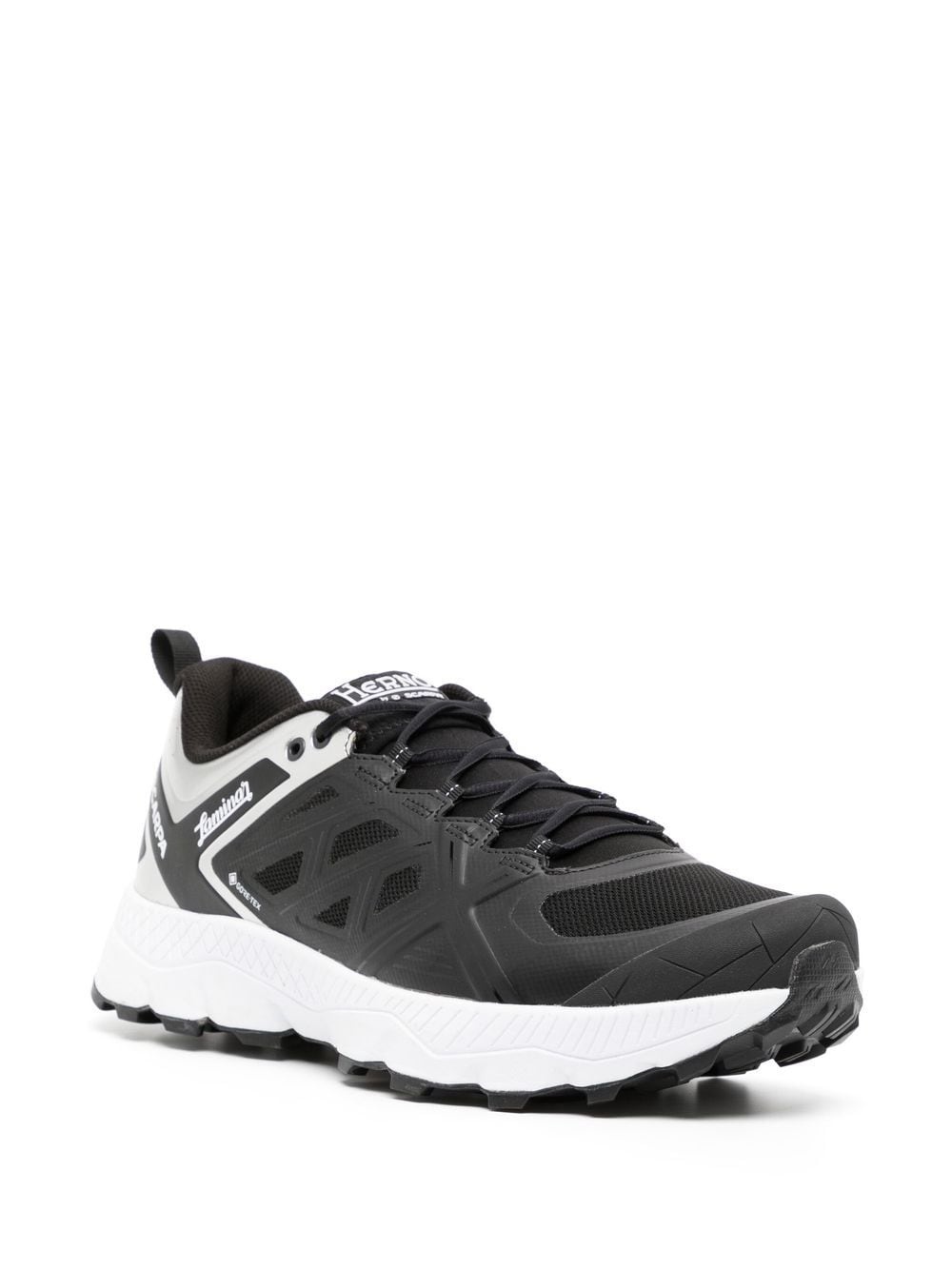 metallic-effect detail trainers - 2