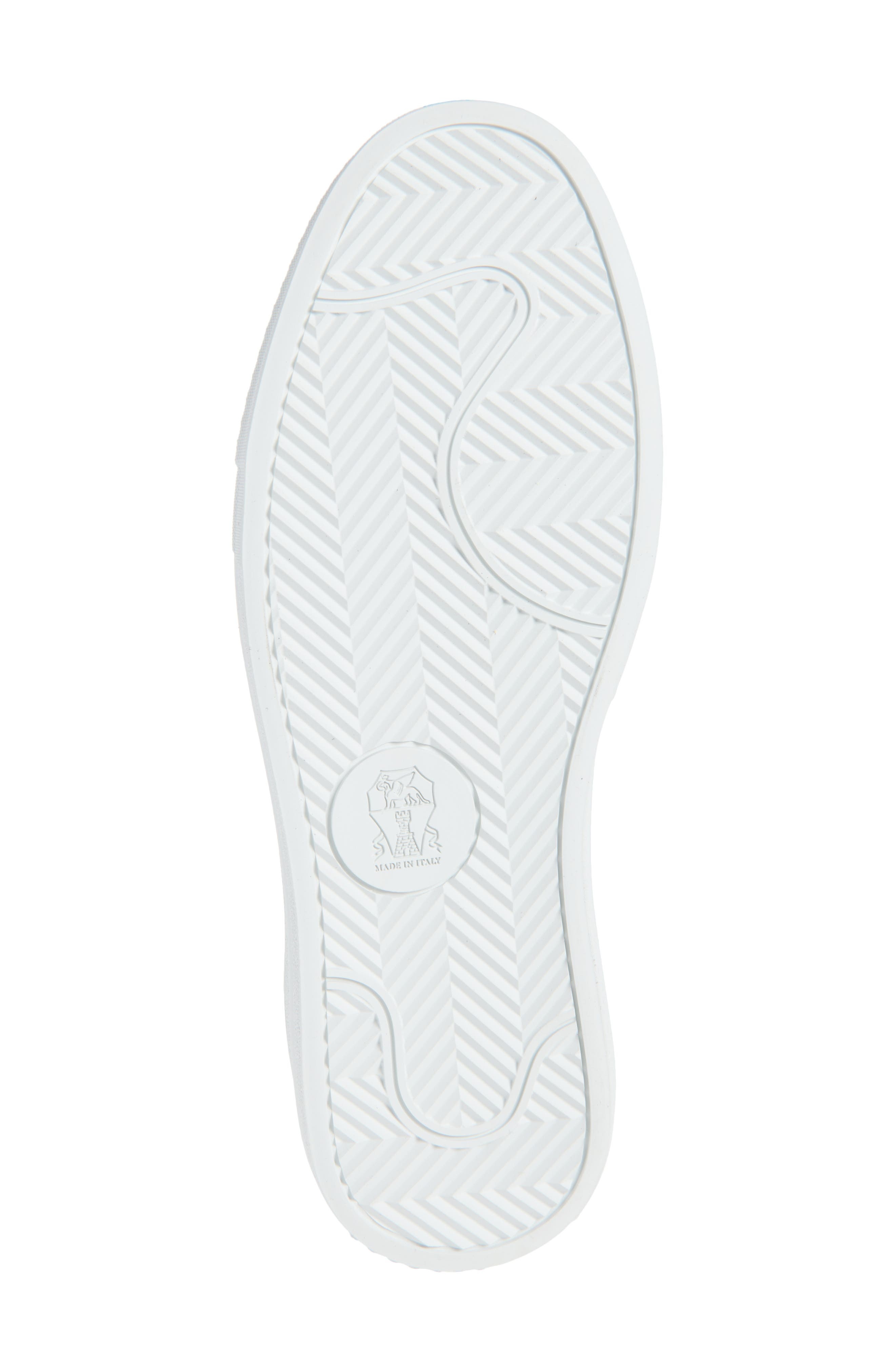 Brunello Cucinelli Slip-On Sneaker in C001 Bianco at Nordstrom - 6