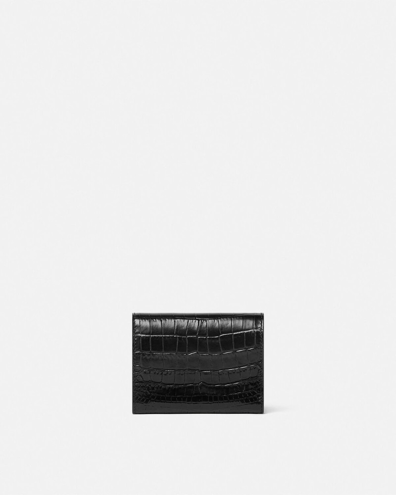 Croc-Effect Medusa '95 Trifold Wallet 5