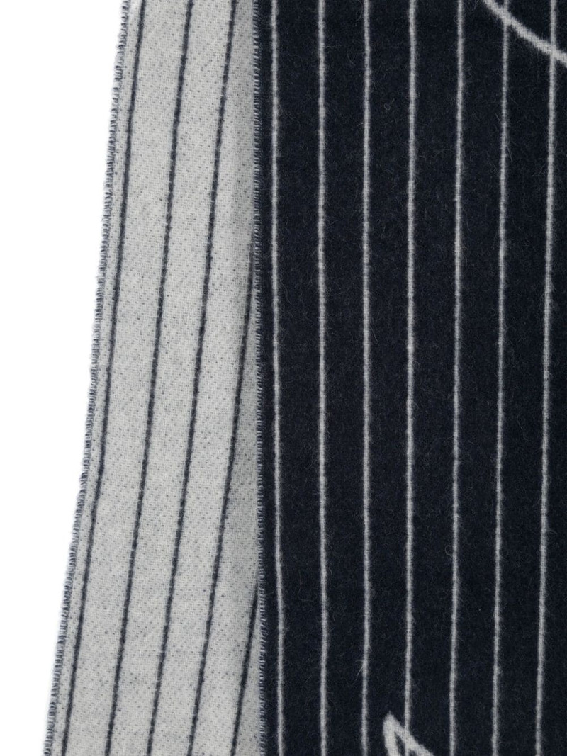 Jean Paul Gaultier striped scarf outlook