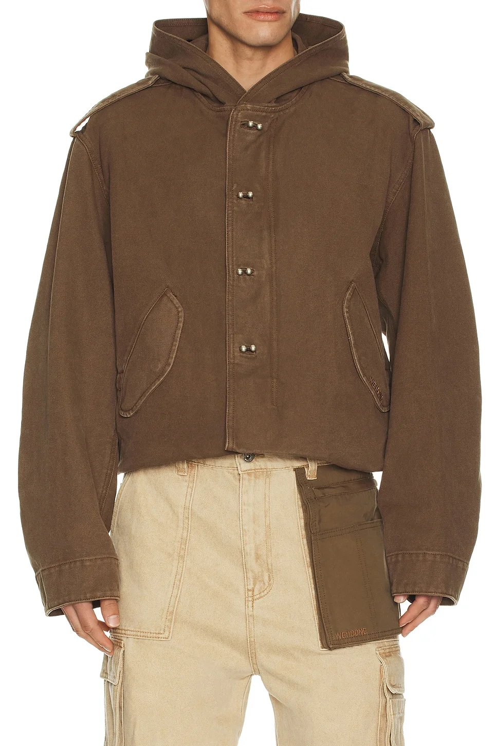 Folded Shortened Jacket - 1
