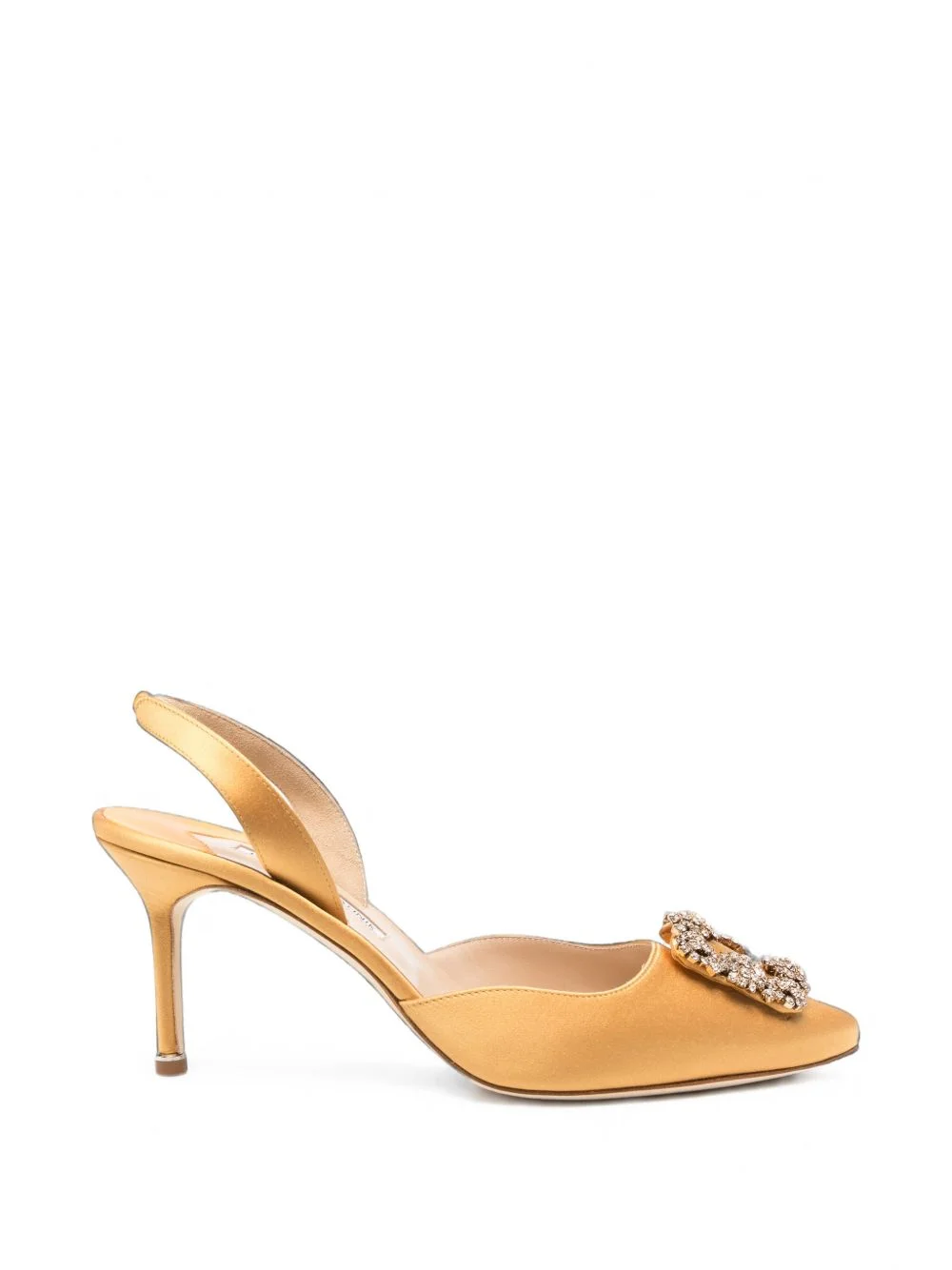 Hangisli crystal-buckle slingback pumps - 1