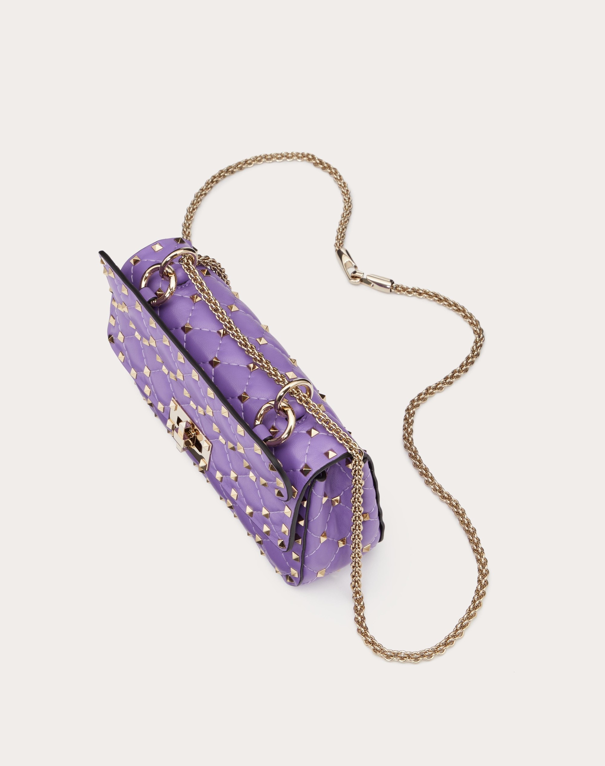 SMALL NAPPA ROCKSTUD SPIKE BAG - 6