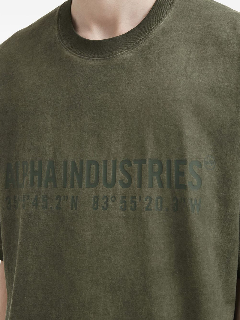 logo-print cotton T-shirt 5
