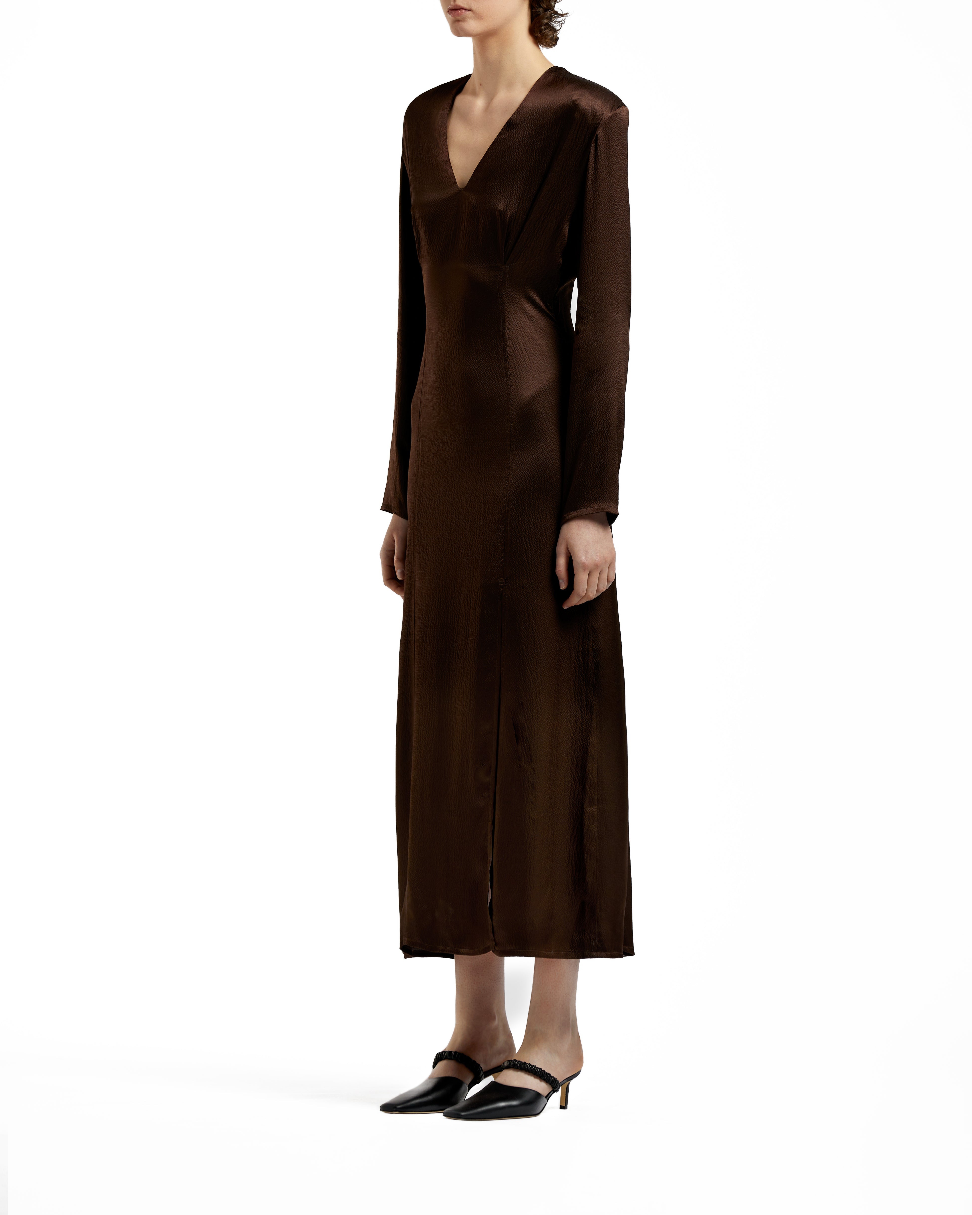 Evening Dress Brown - 2