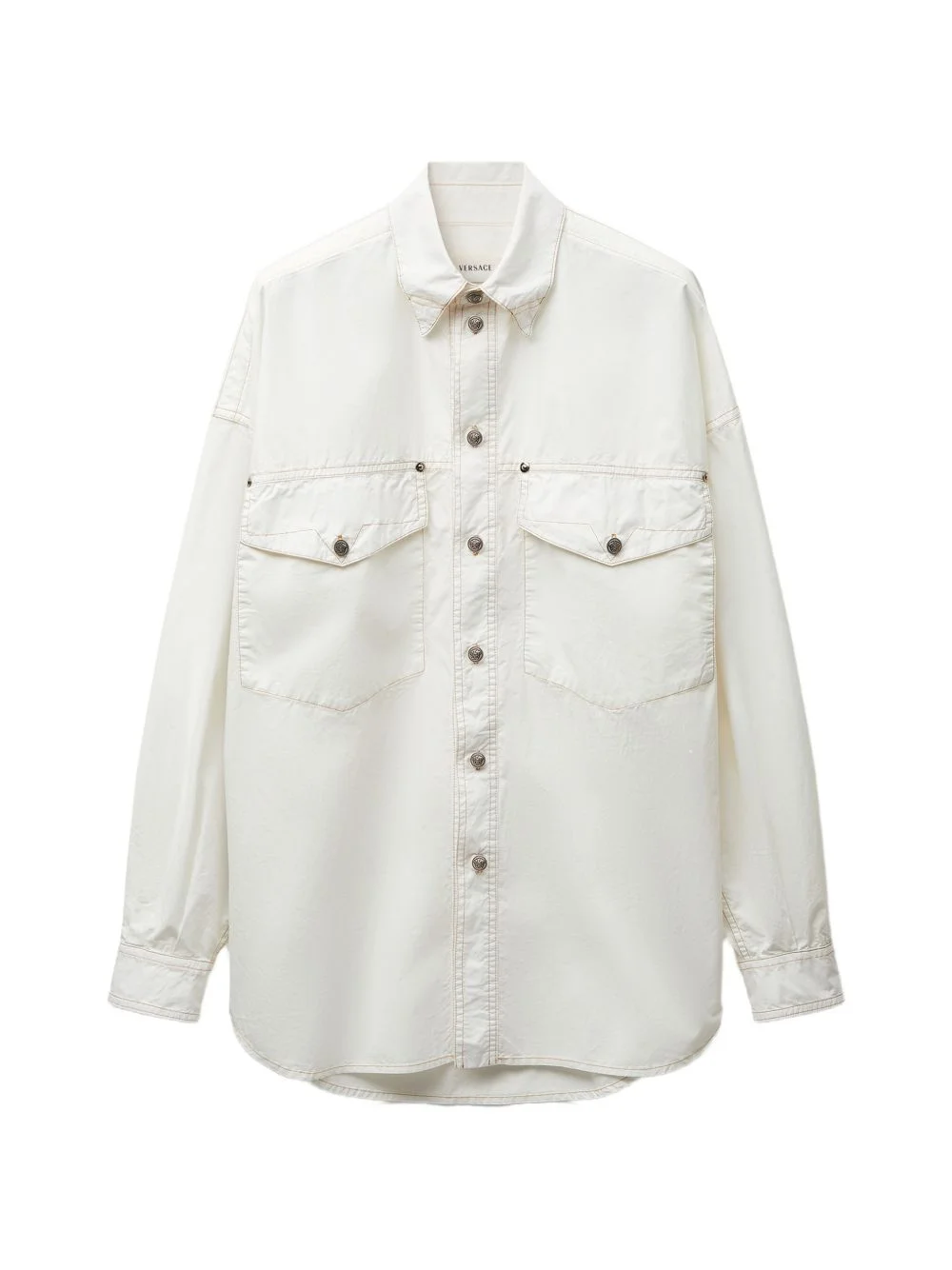 cotton-poplin shirt - 1
