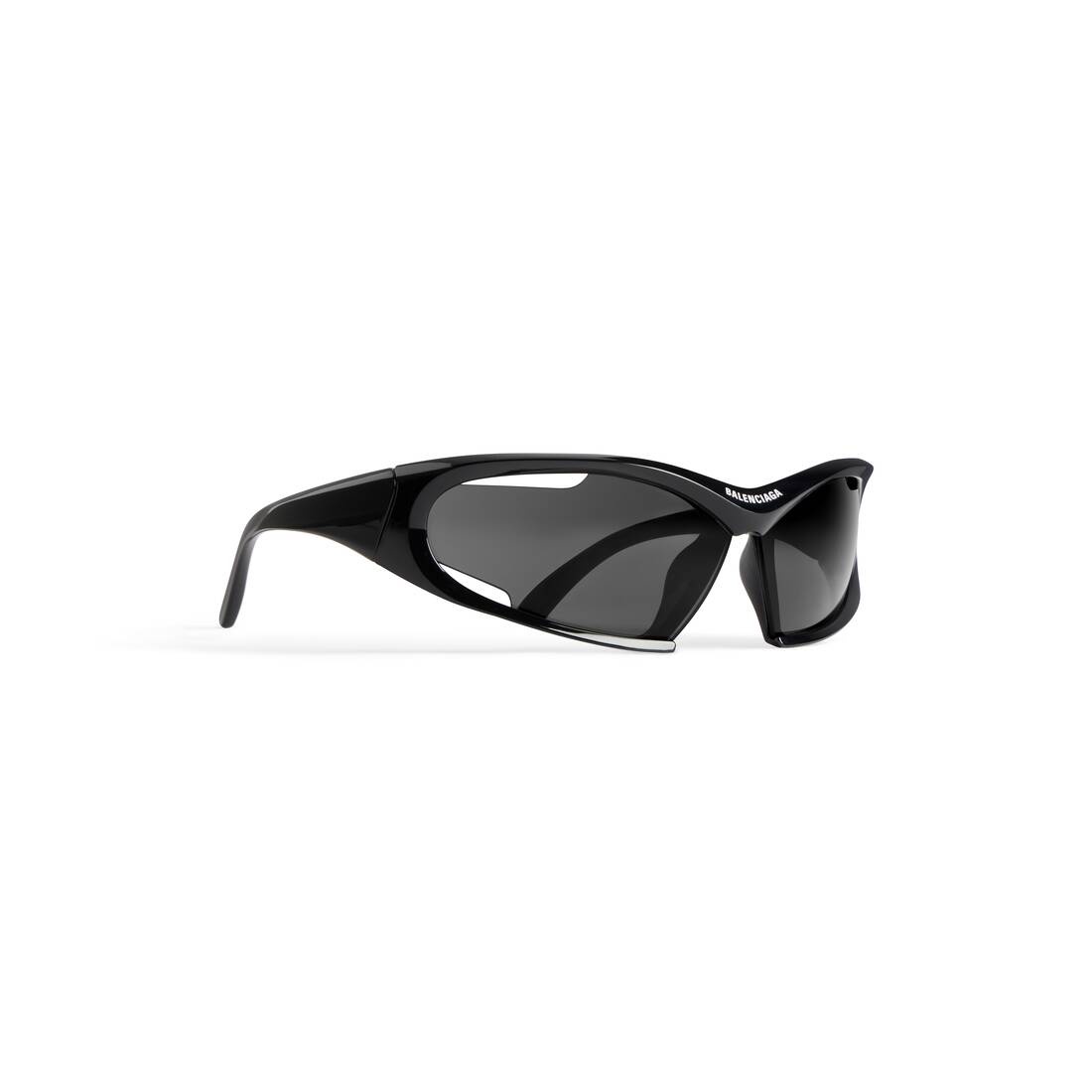 Dynamo Rectangle Sunglasses  in Black - 2