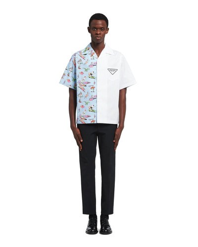 Prada Double Match poplin shirt outlook