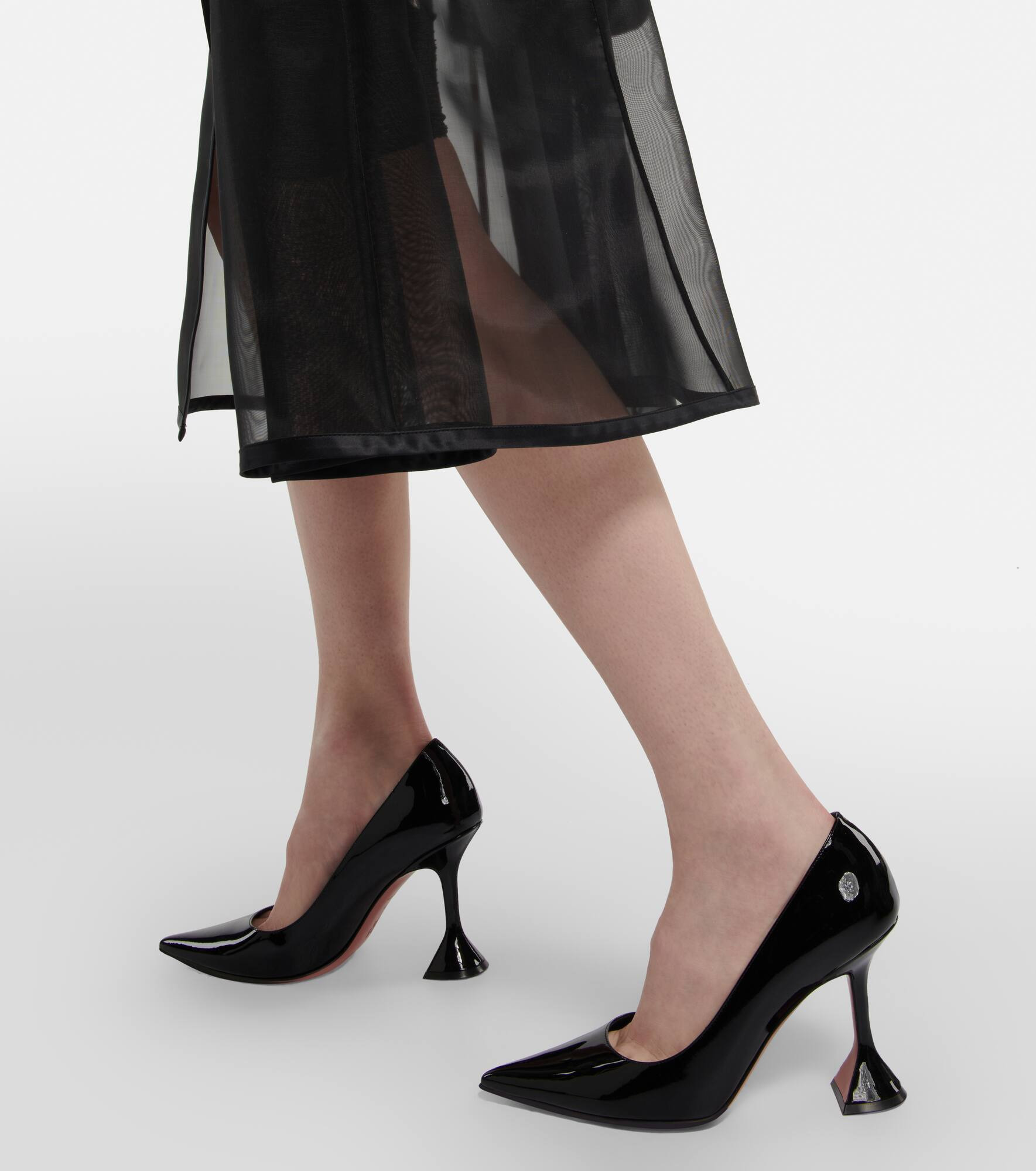 Ami patent leather pumps - 4