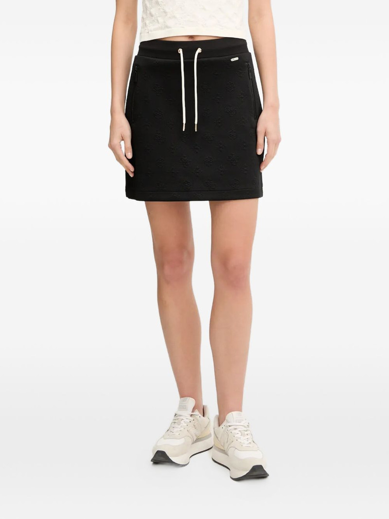 3D Peony active mini skirt 1