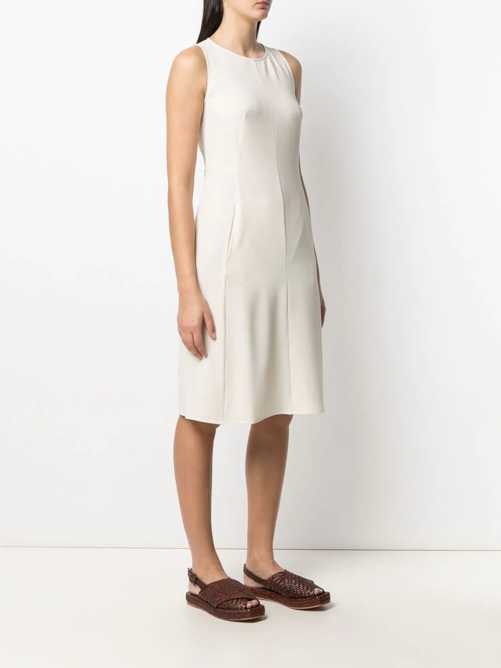 darted A-line dress - 3