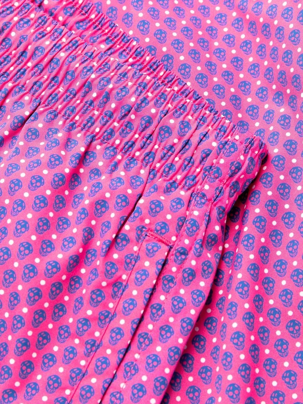skull-print swim shorts - 3