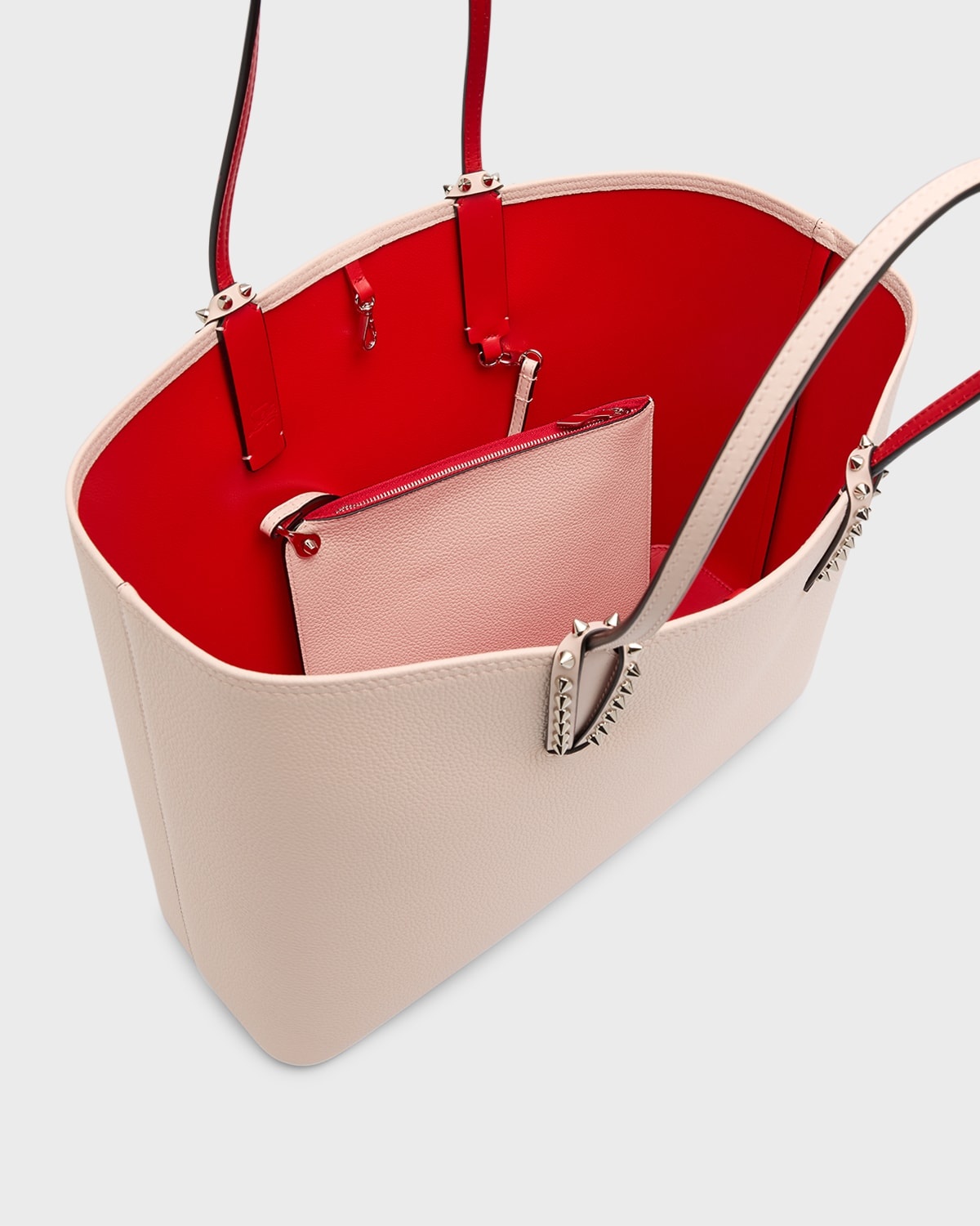 Cabata East-West Leather Tote Bag - 5
