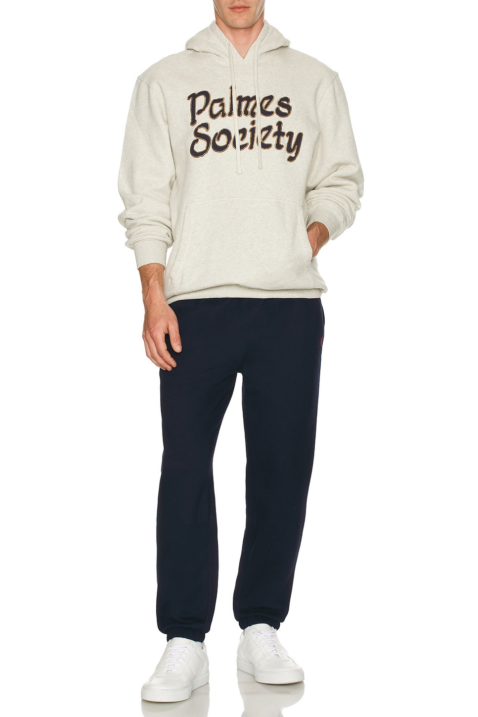 Society Hoodie Oatmeal Melange - 5