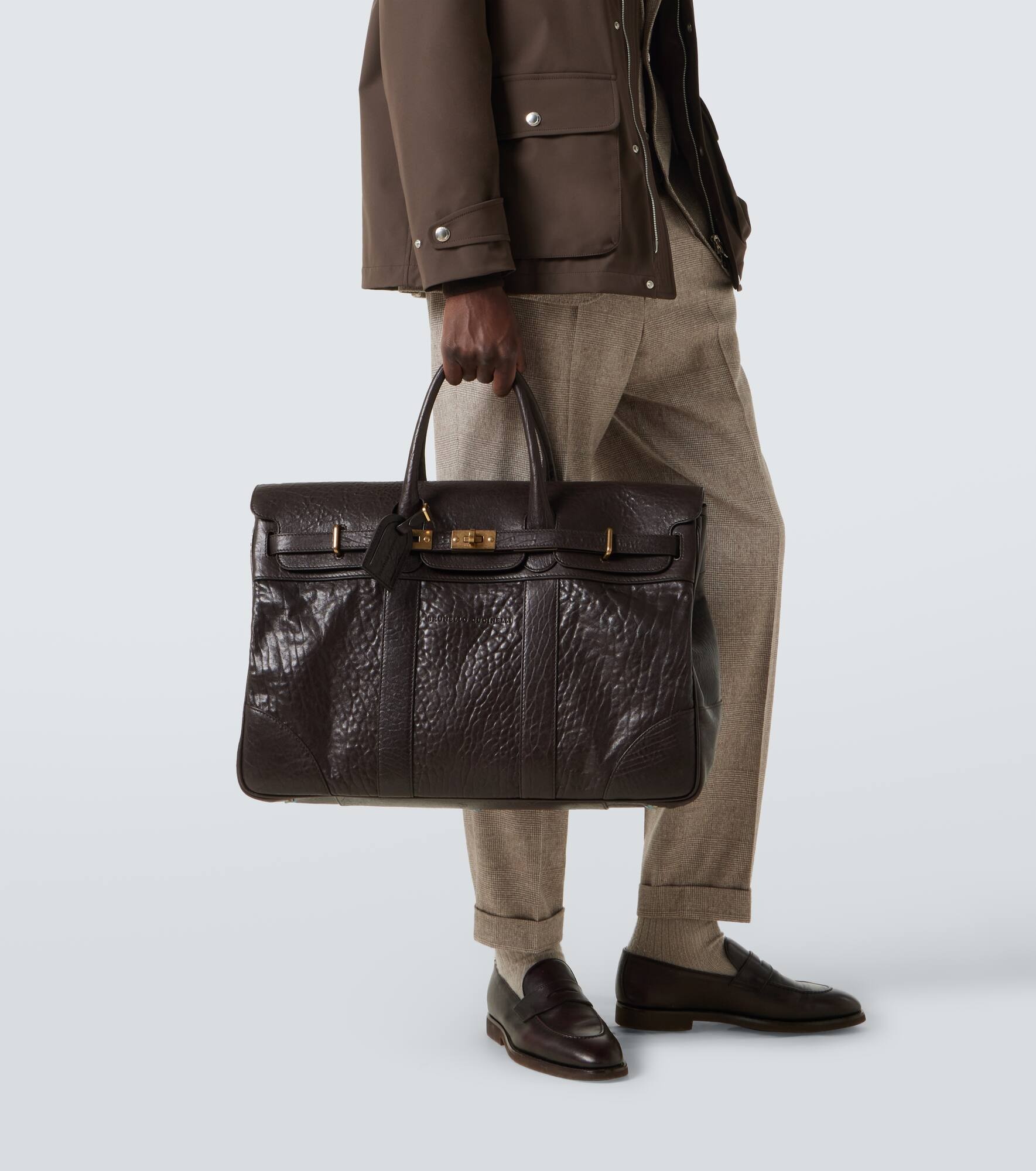 Leather travel bag - 2