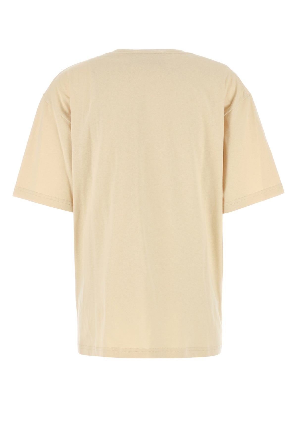 Cream cotton t-shirt - 2