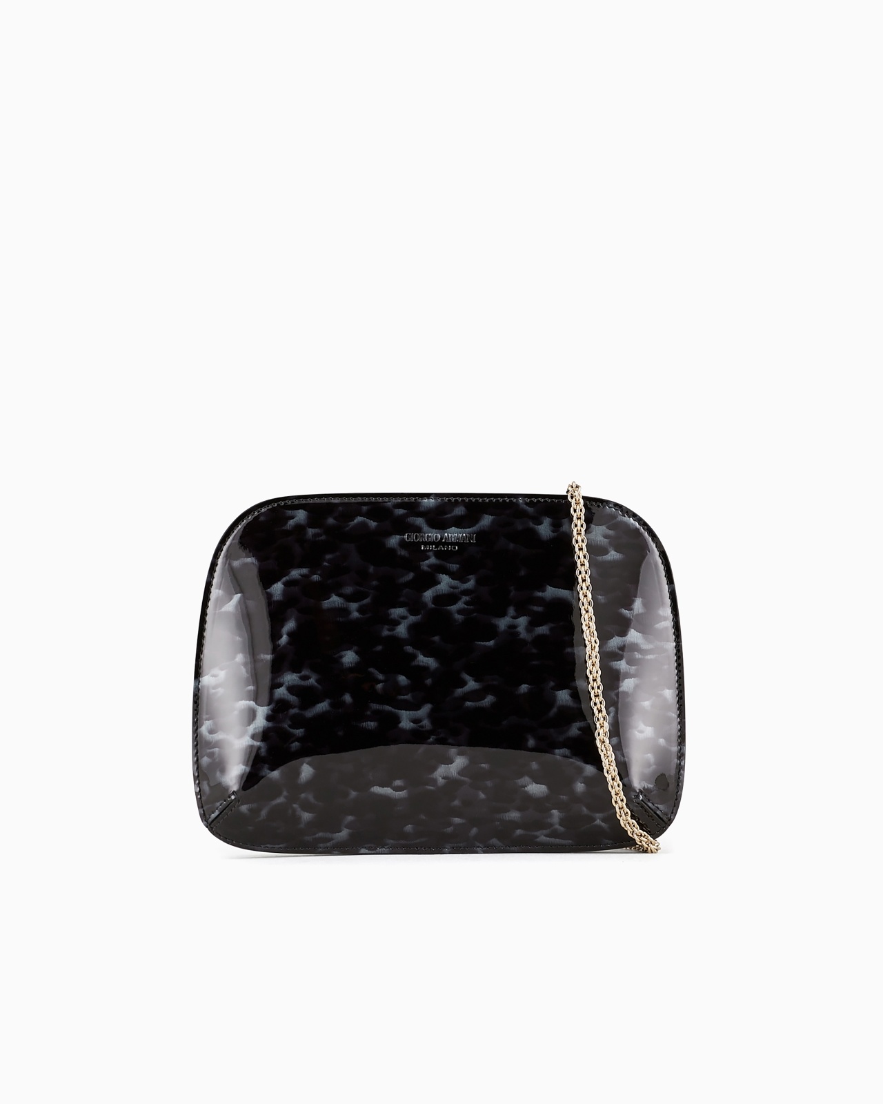 LA PRIMA CLUTCH WITH A TORTOISESHELL PRINT 1