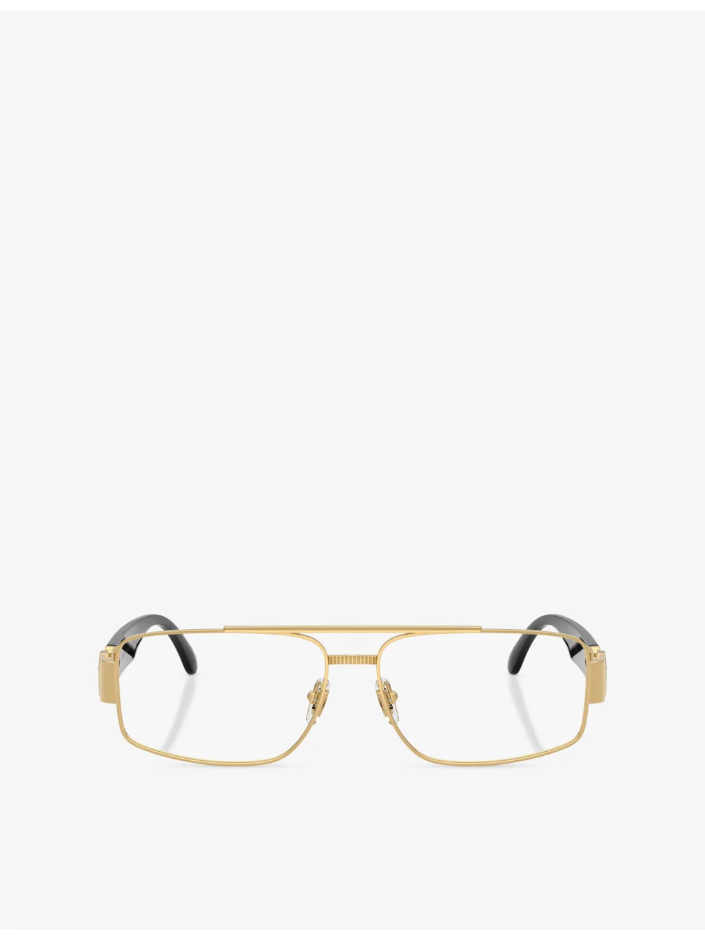 VE1317 Rectangle-Frame Metal Sunglasses - 1