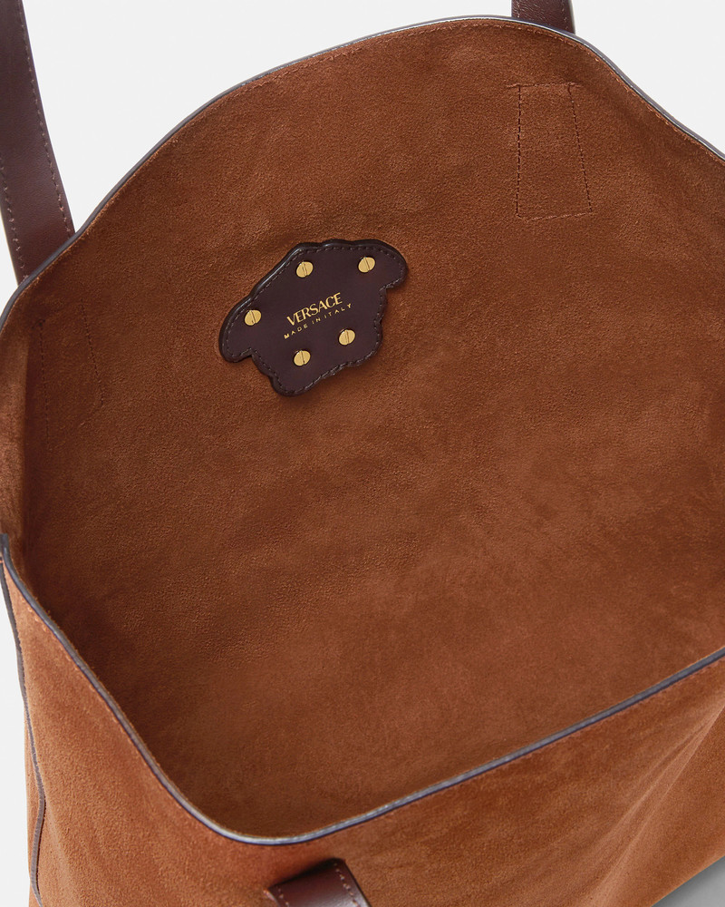 La Medusa Suede Tote 4