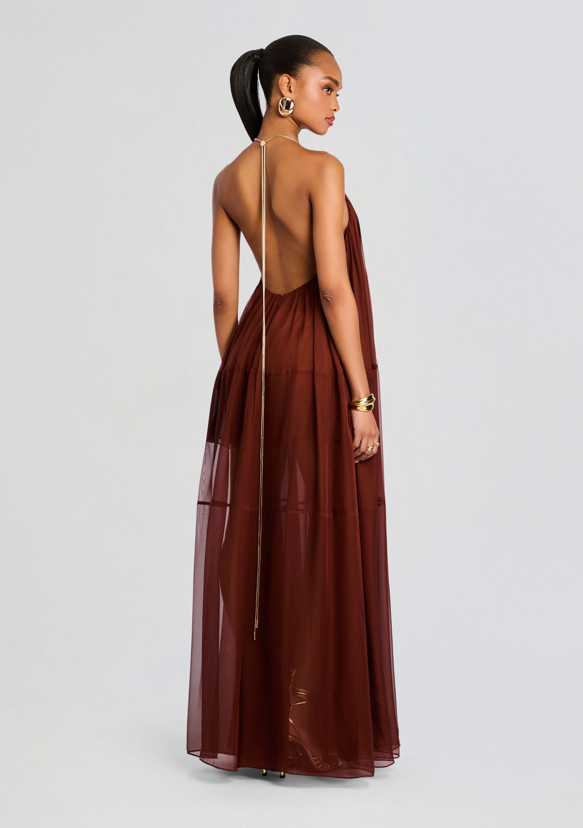ARLET CHIFFON DRESS - 5