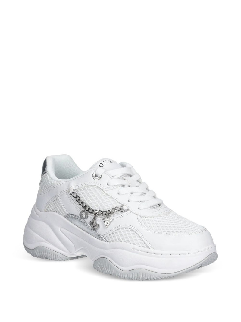 GUESS USA Harpaa chain-detail sneakers outlook