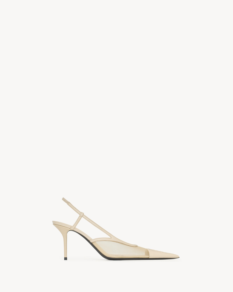 RENÉE SLINGBACK PUMPS IN MESH - 1