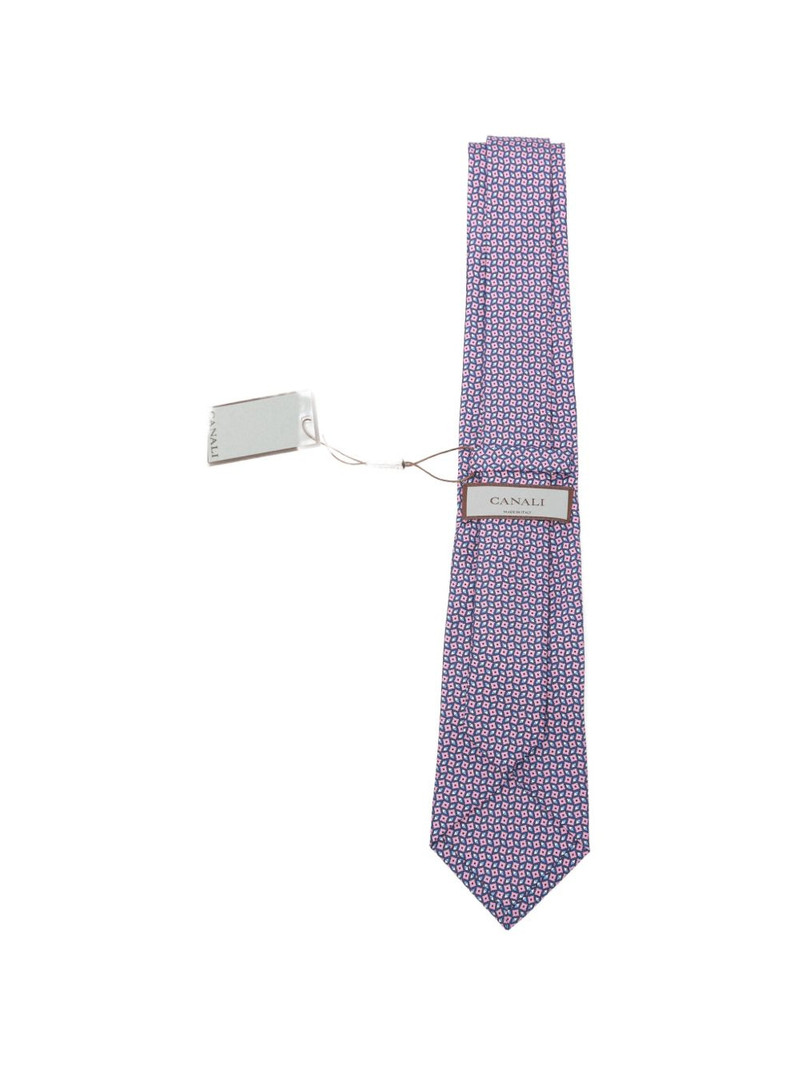 Canali patterned tie outlook