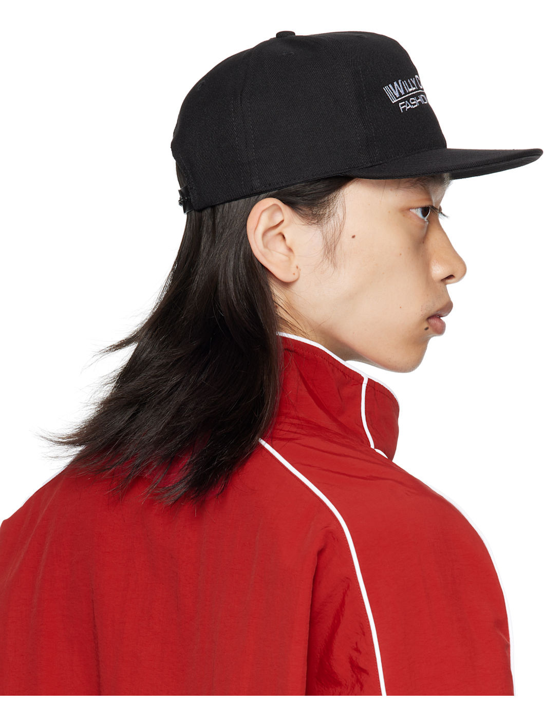 Black 'Fashion Services' Cap - 3