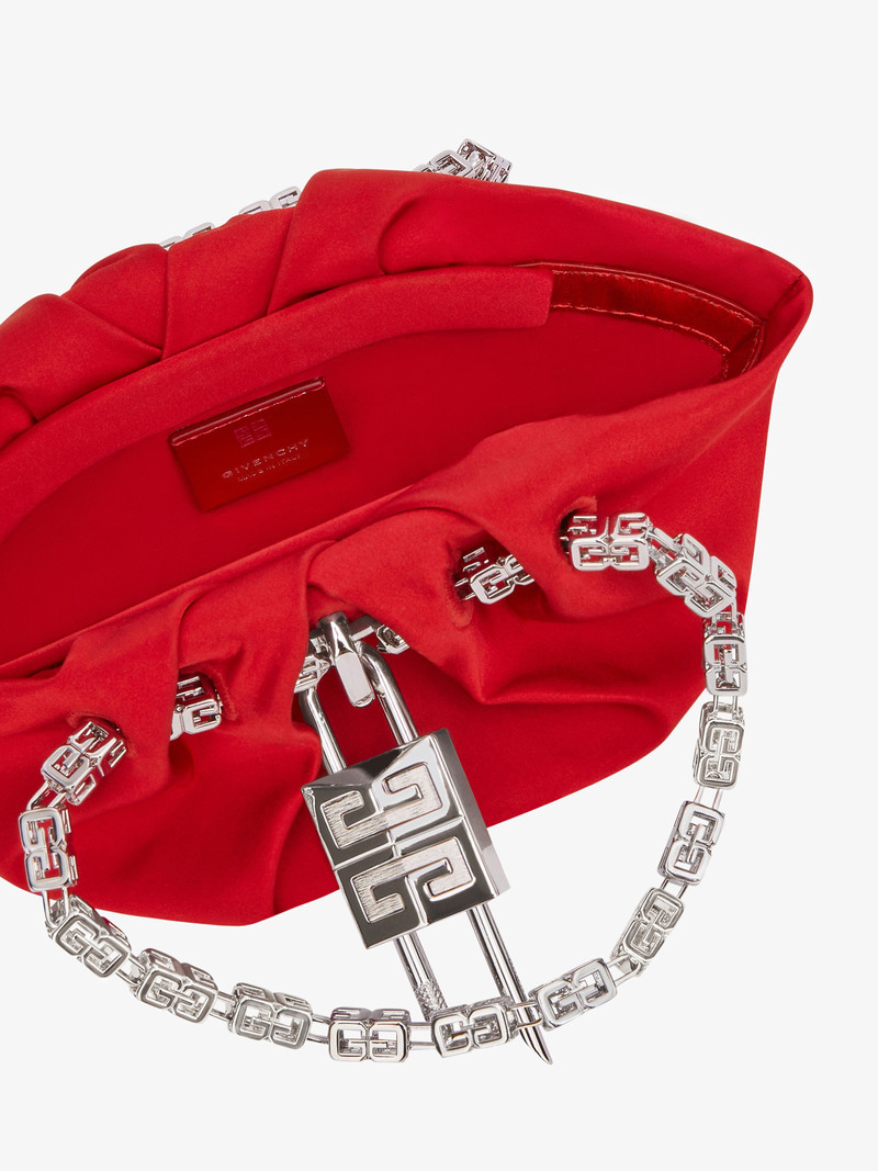 MINI KENNY BAG IN SATIN 6