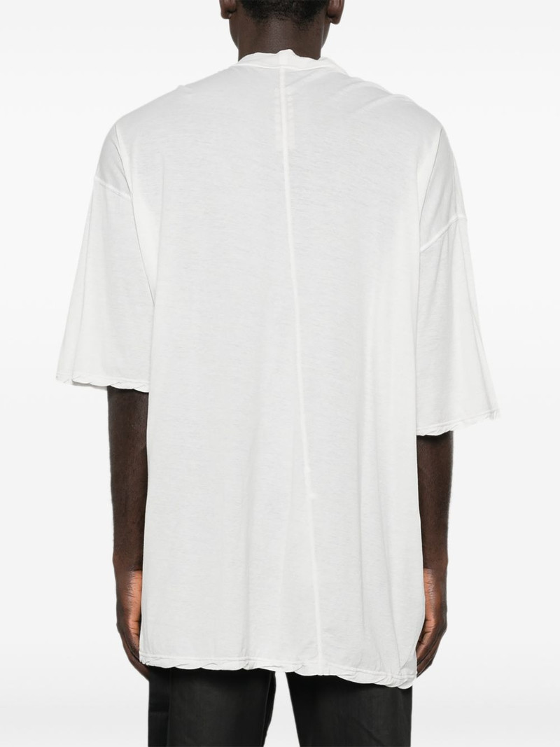 ribbon cotton T-shirt 4