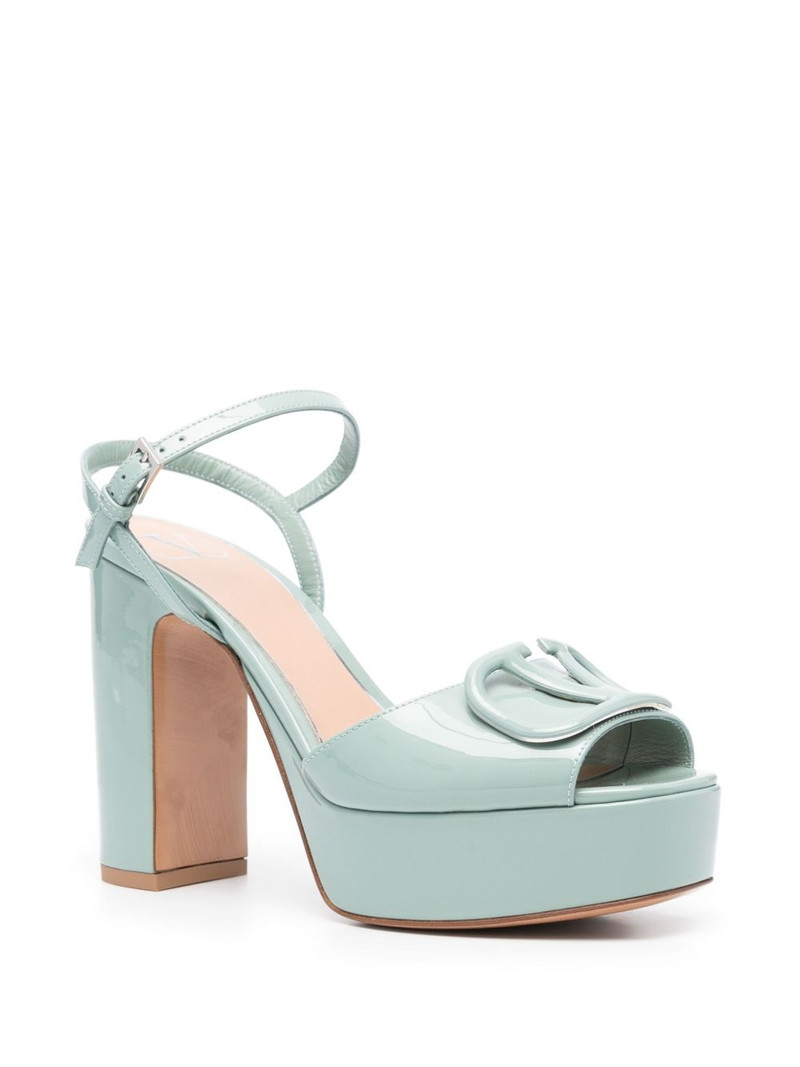 Valentino 110mm VLogo Signature sandals outlook